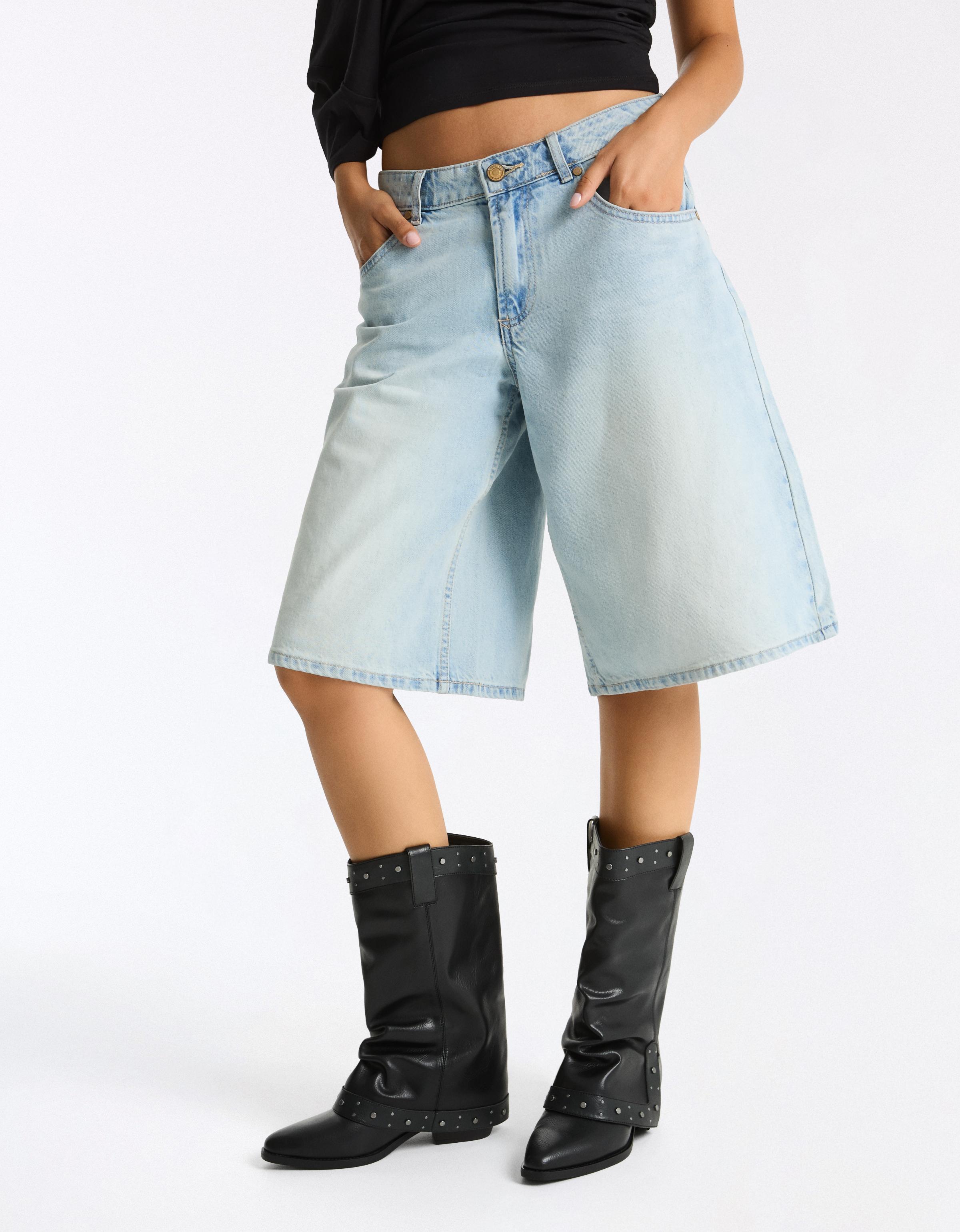 Cowboy trouser boots — BLACK