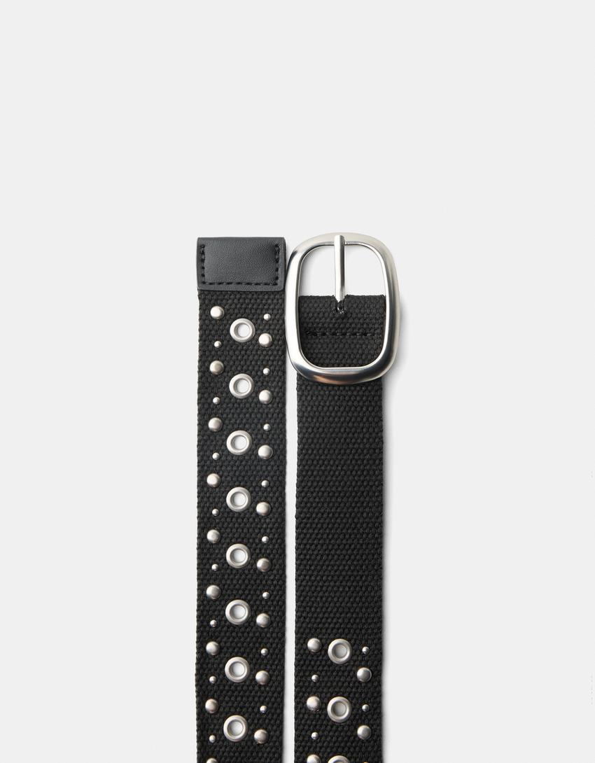 Ceinture œillets-Noir-4