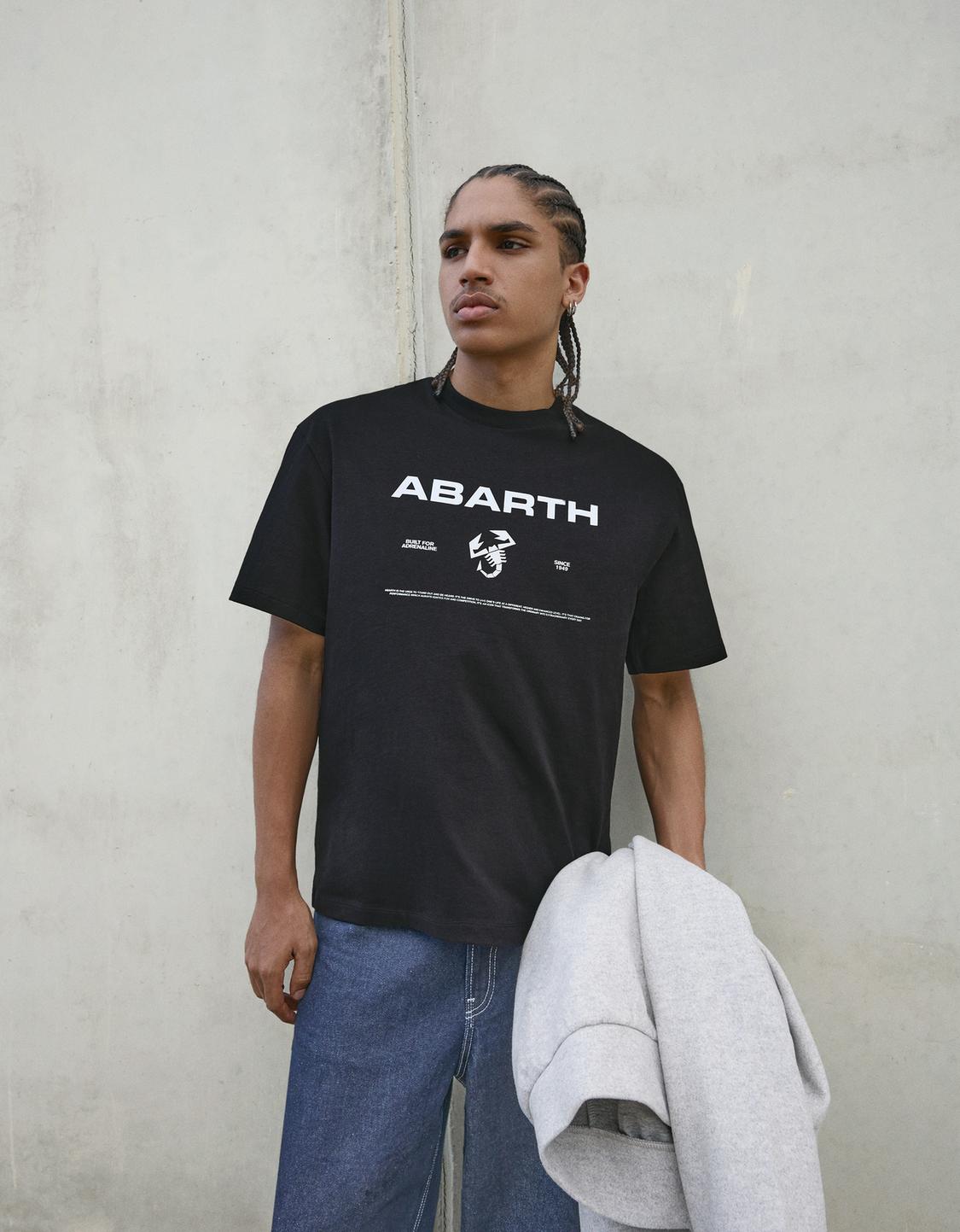 Short-sleeve Racing Abarth print T-shirt