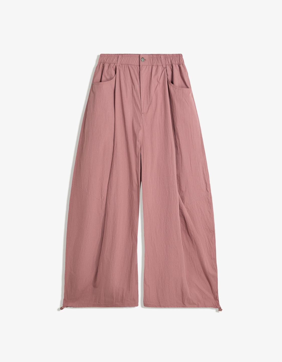 Technical balloon parachute trousers