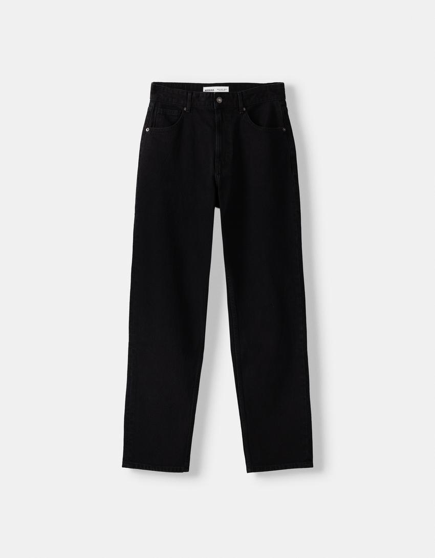 Slim fit jeans-Black-4
