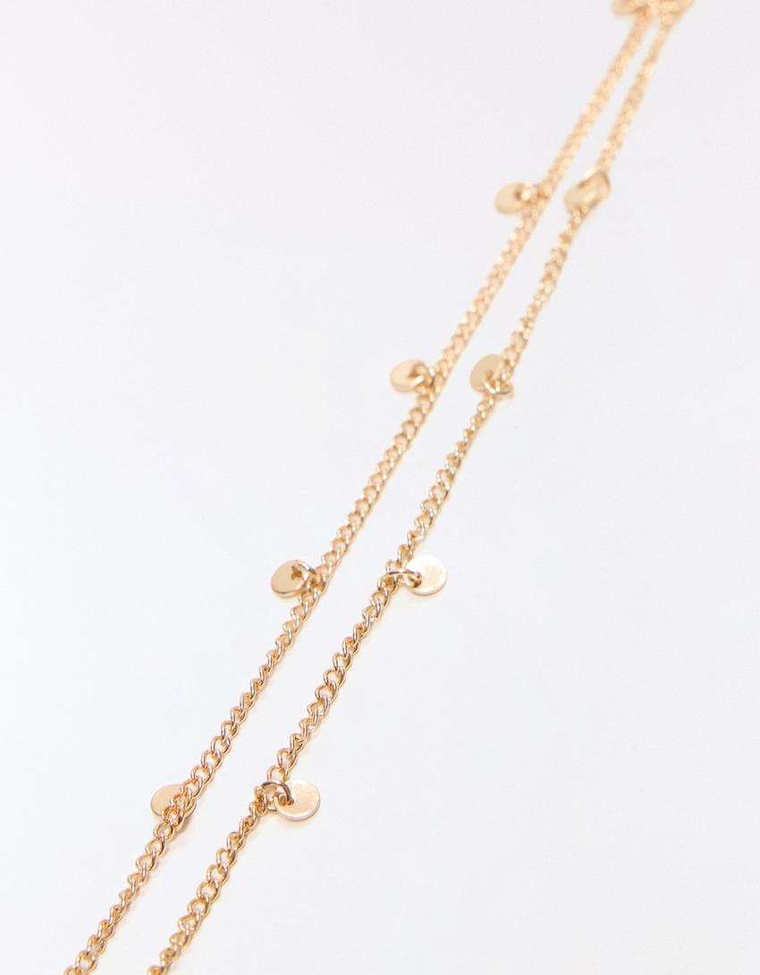 Body chain medallas-Oro