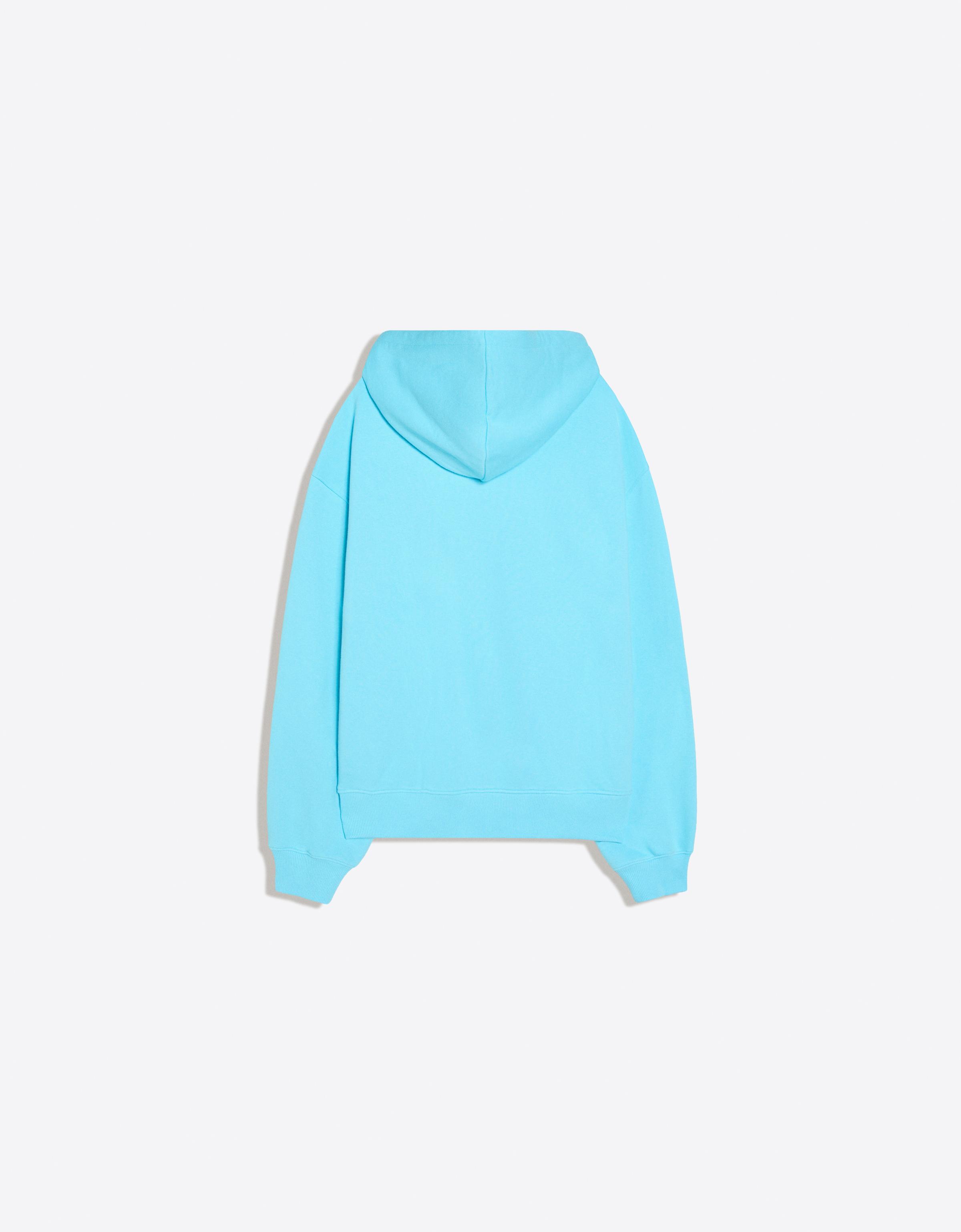 Zip-up hoodie — Light blue