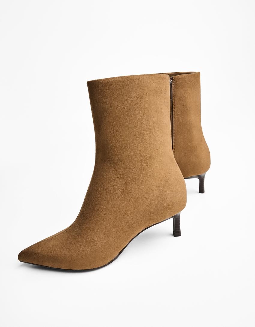 Enkellaars met kitten heel-Geroosterd-3