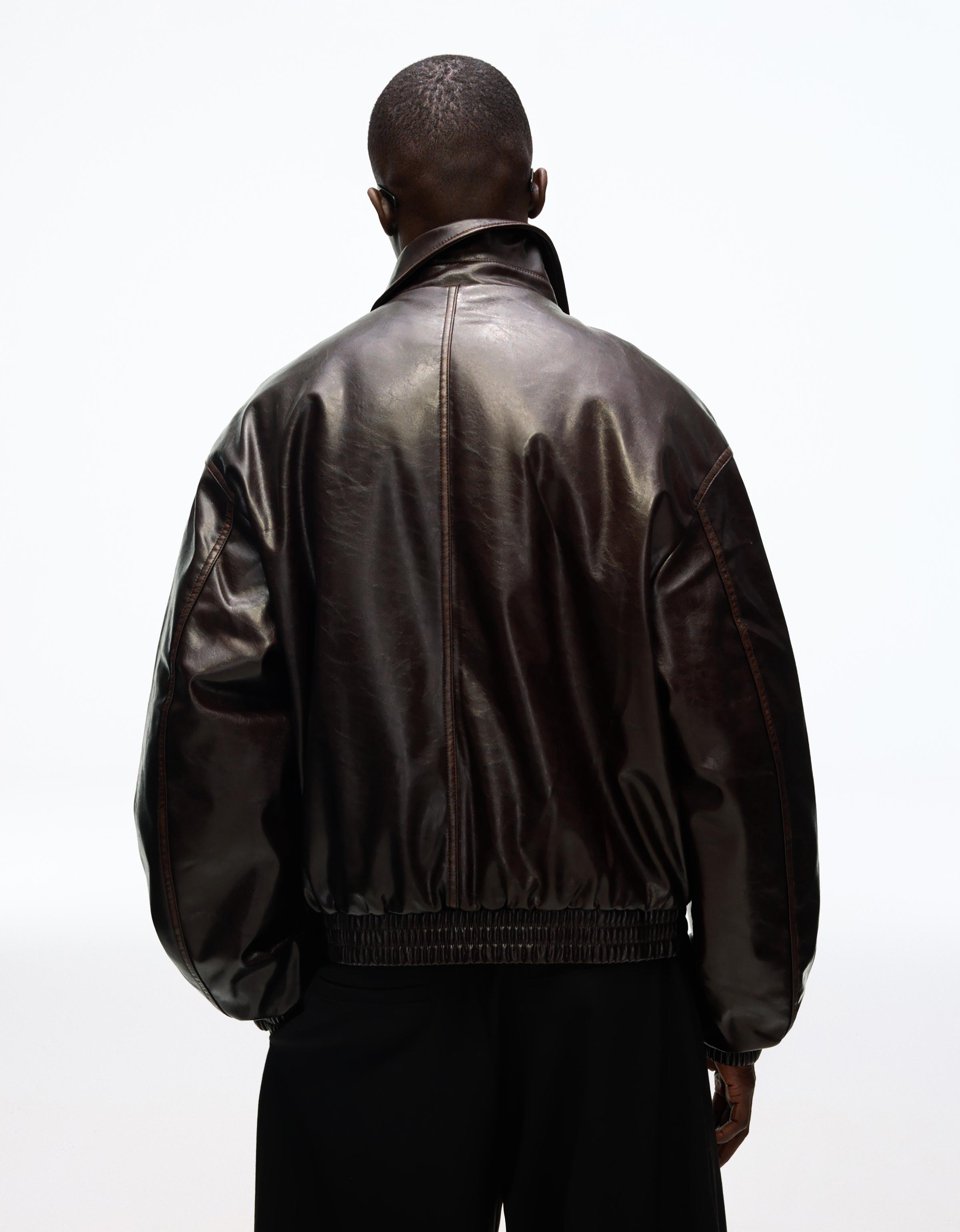 Suni deri ceket - Görsel 28