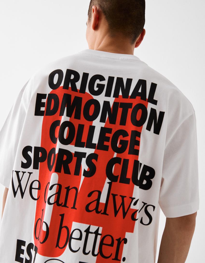 Camiseta manga curta boxy fit estampado-Branco-2