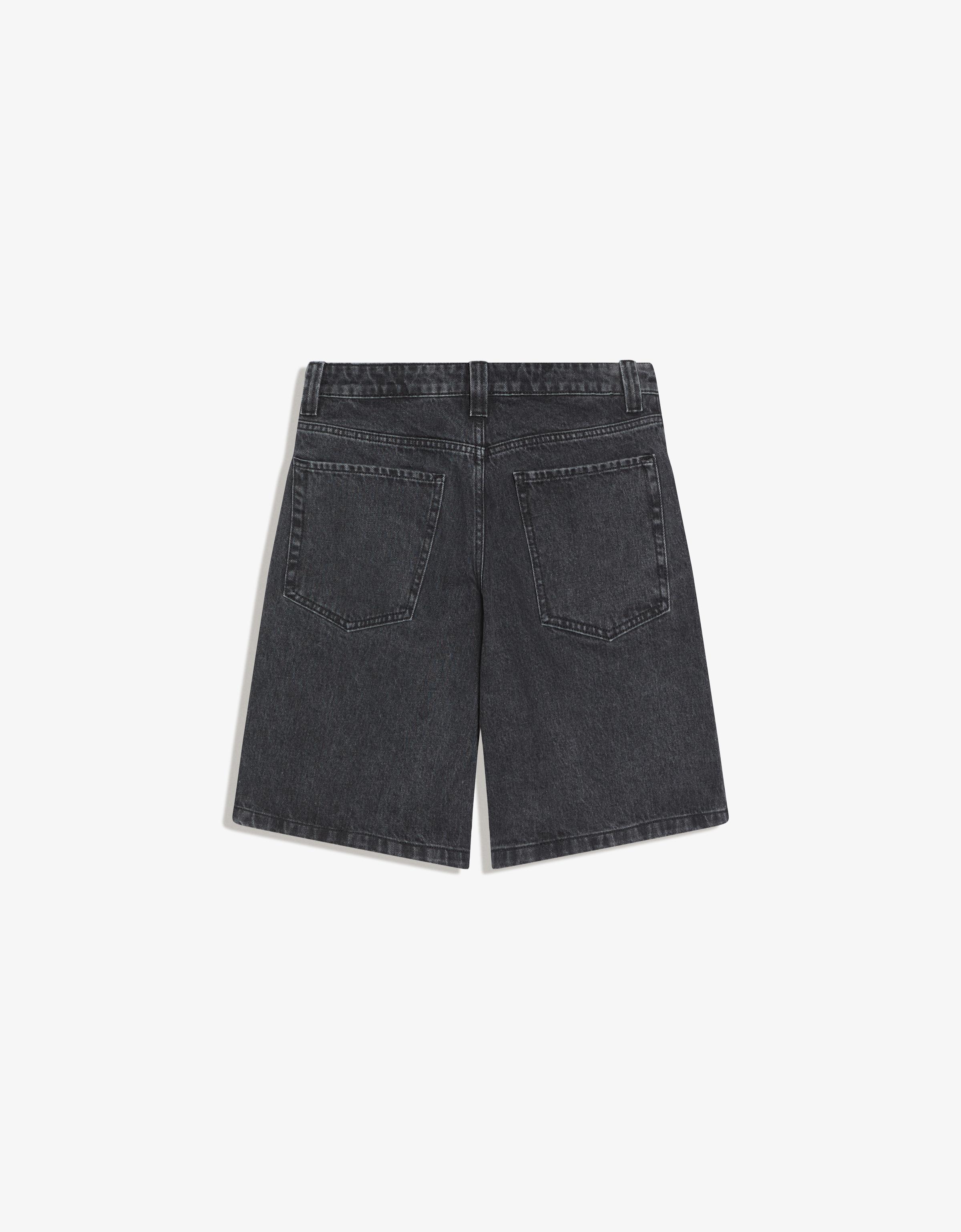 Baggy fit denim şort - Görsel 20