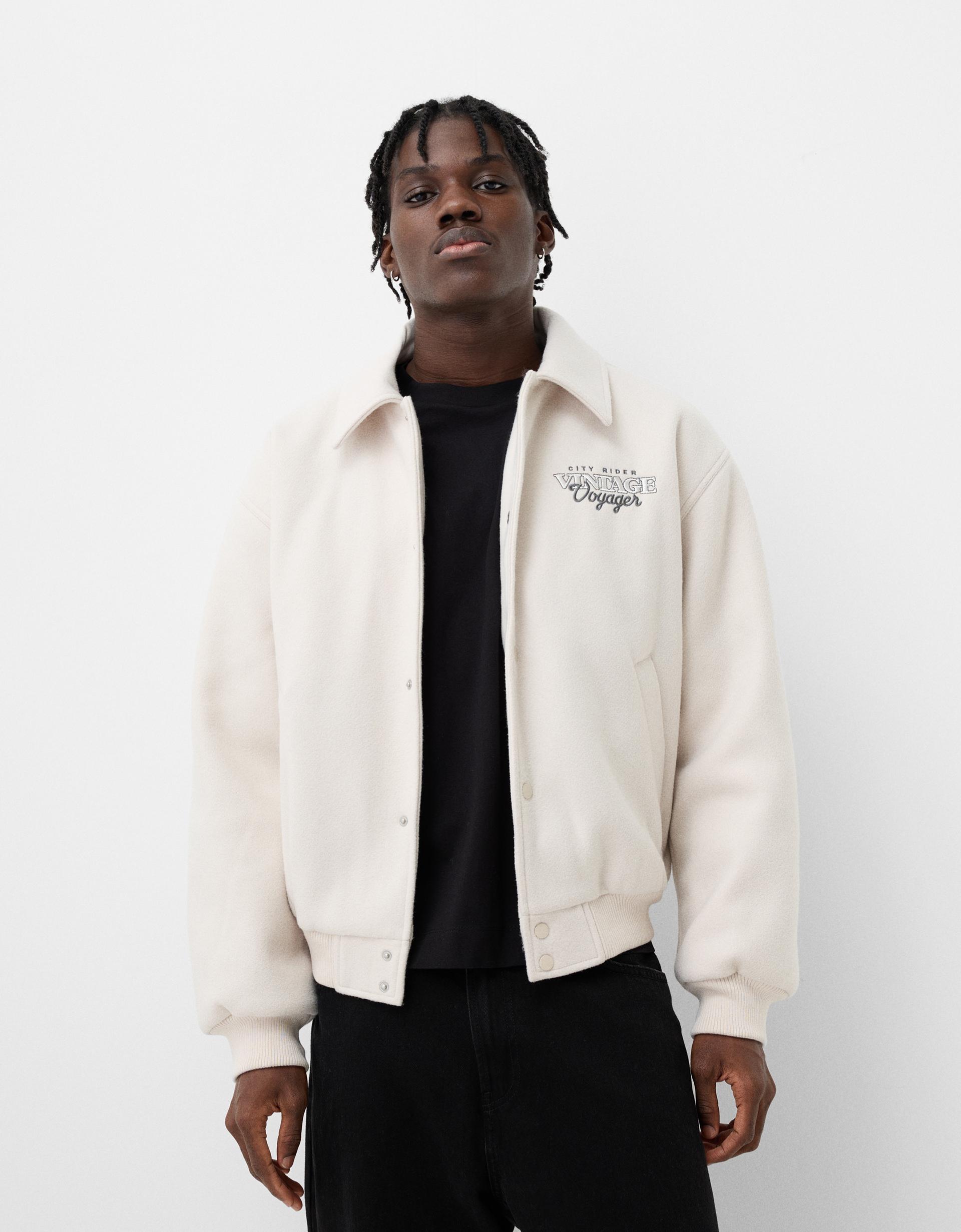 Abrigo Vaquera Cazadoras Vaqueras Hombre Bershka Bershka Denim