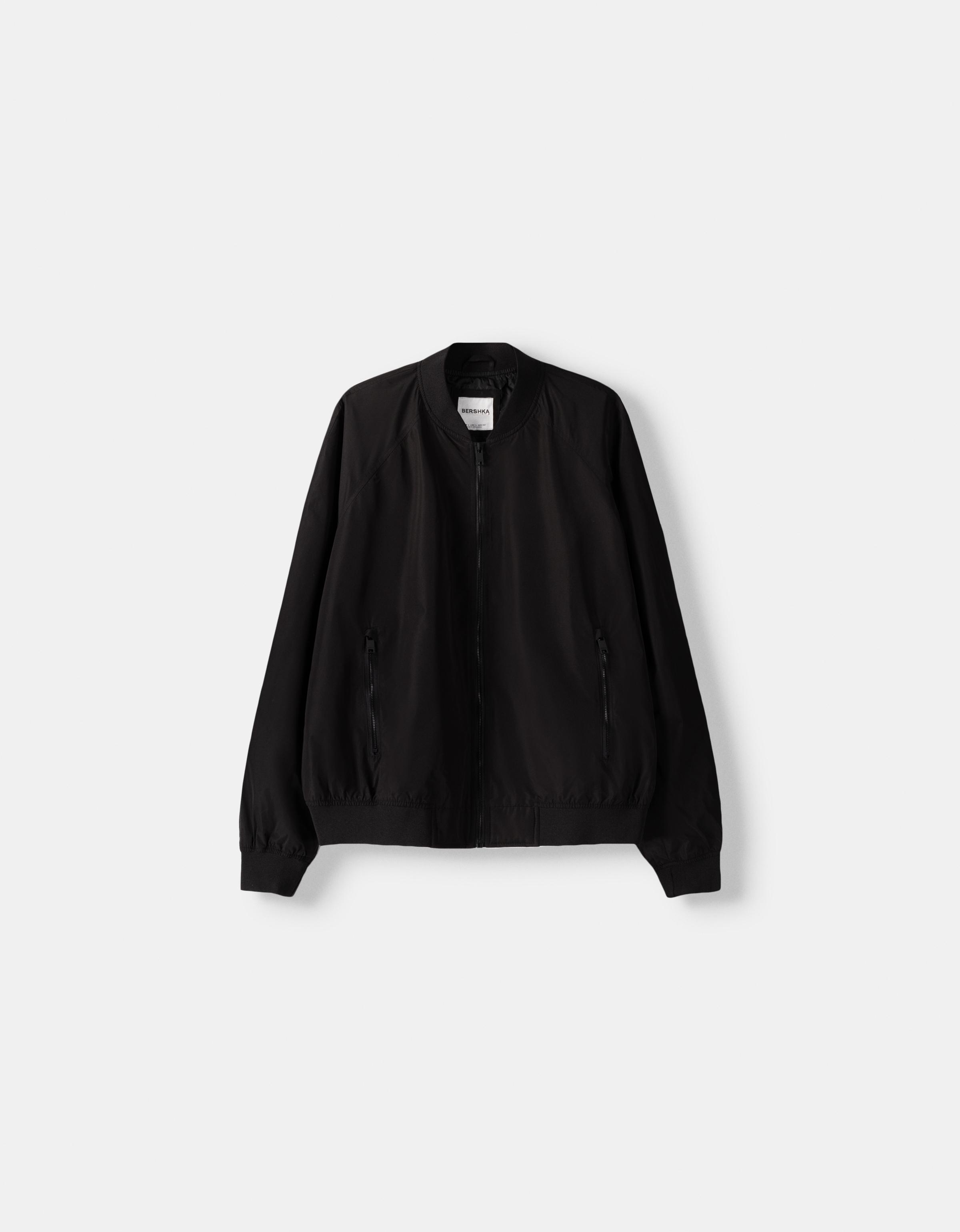 Bershka black jacket hotsell