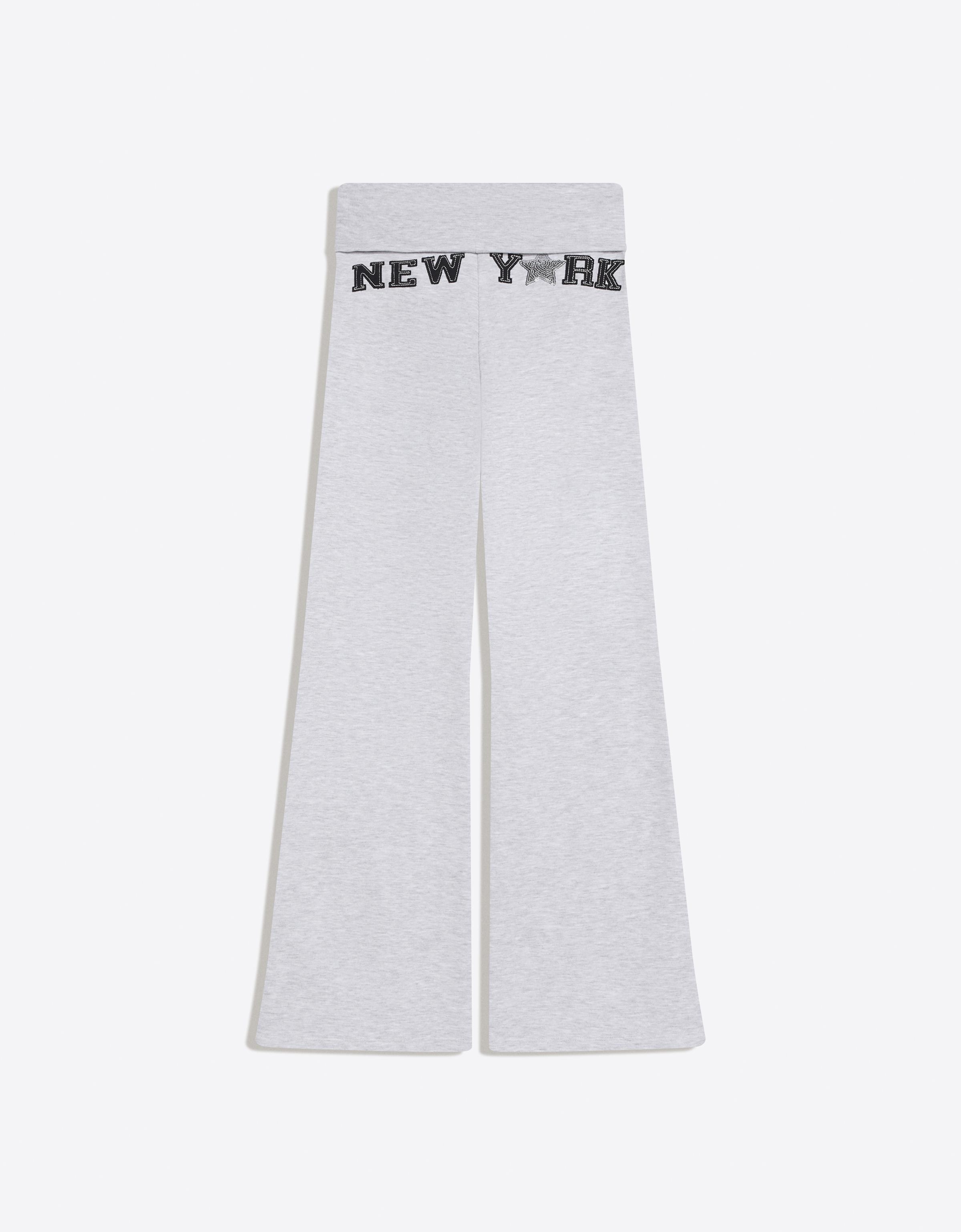 Yamalı şardonlu çan paça pantolon - Görsel 33