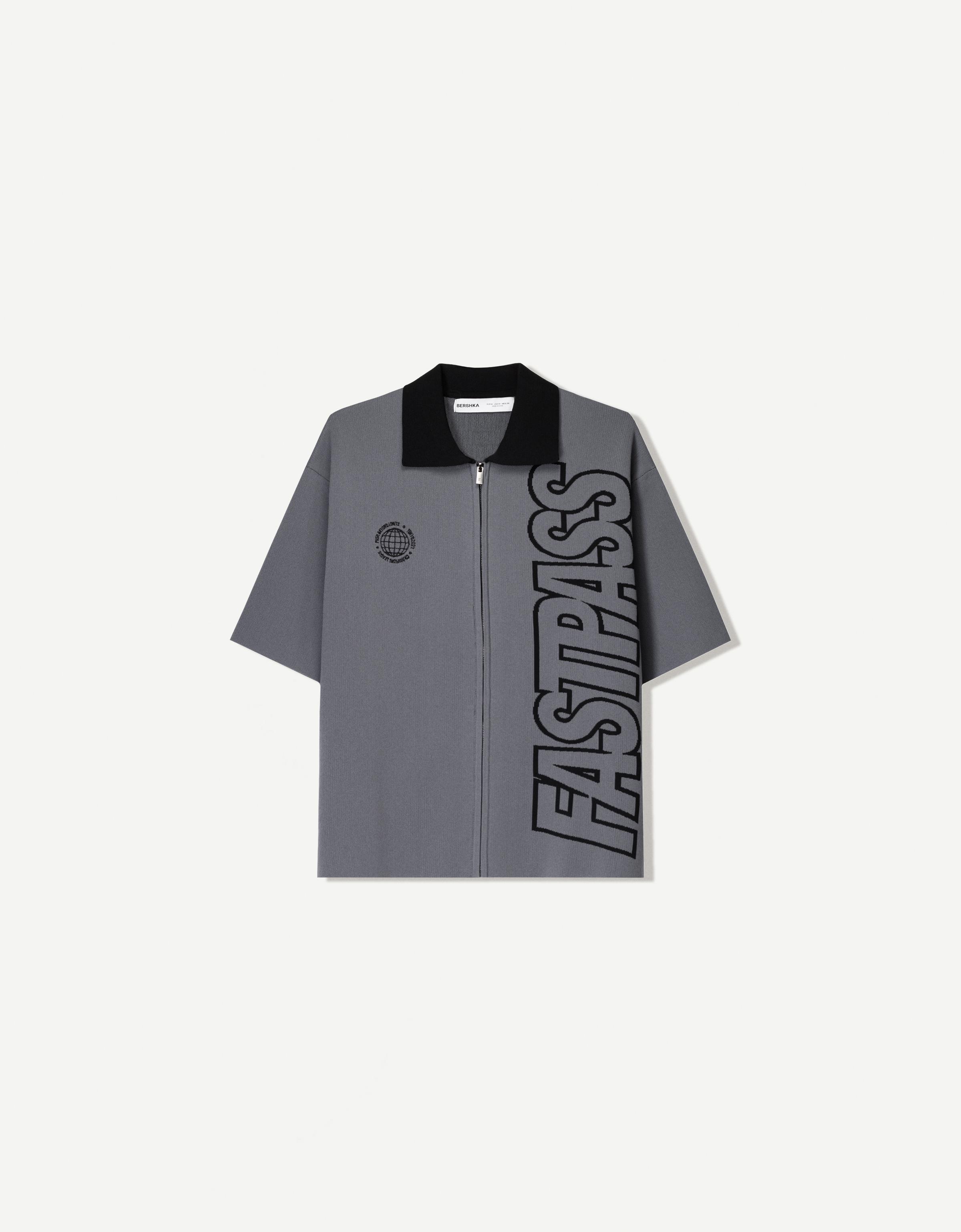 Bershka - Bershka(ESP)ビンテージコットンデニムシャツの通販