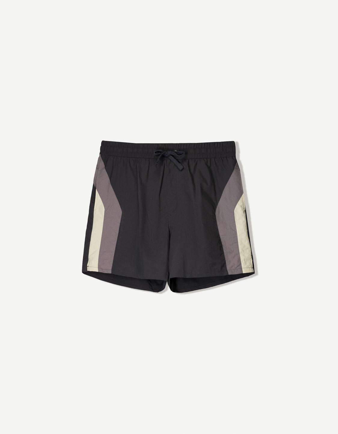 Boxy fit swimming trunks