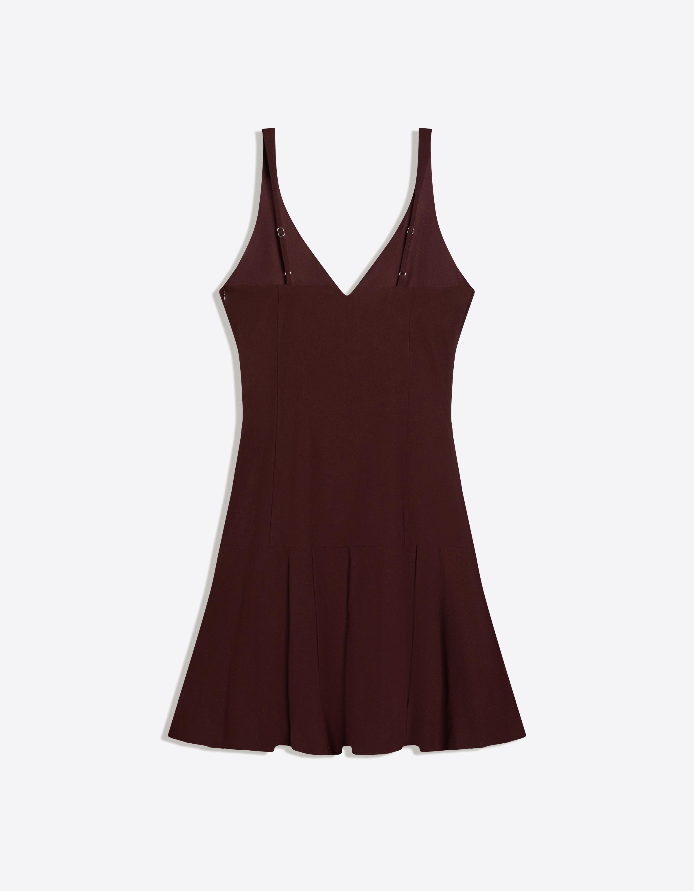 Büzgülü mini elbise - Görsel 27