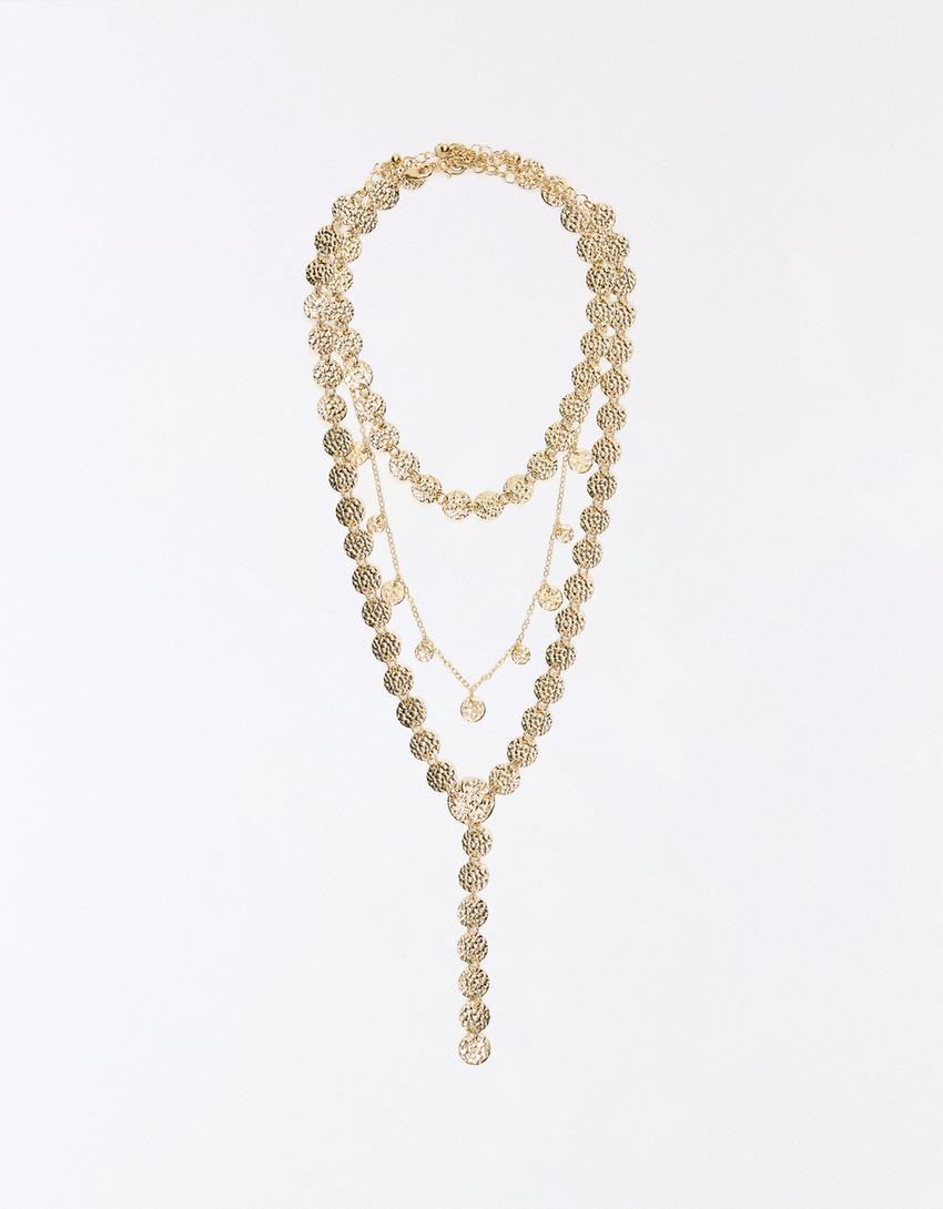 Colar de medalhas-Ouro