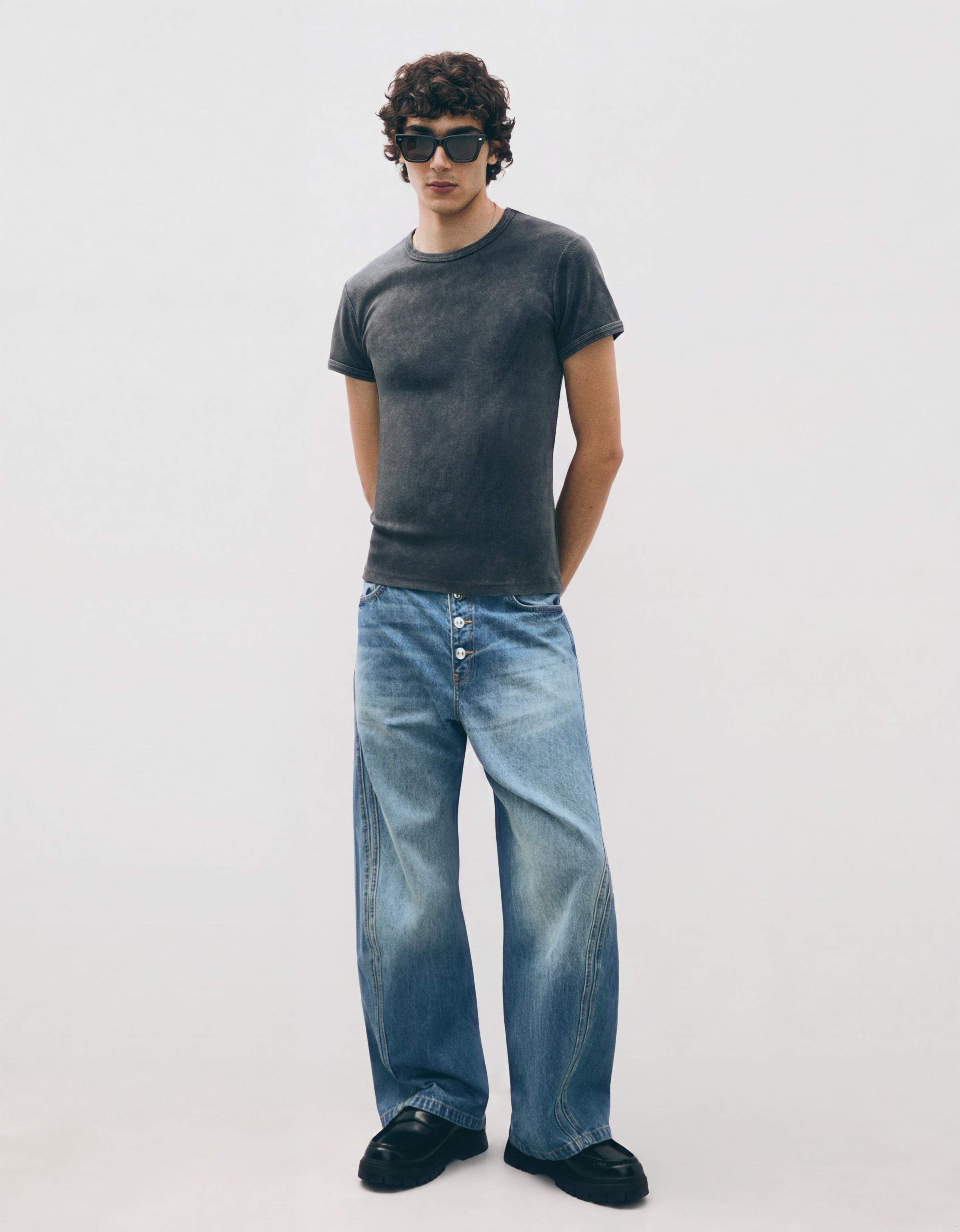 Boot-cut jeans — Light blue