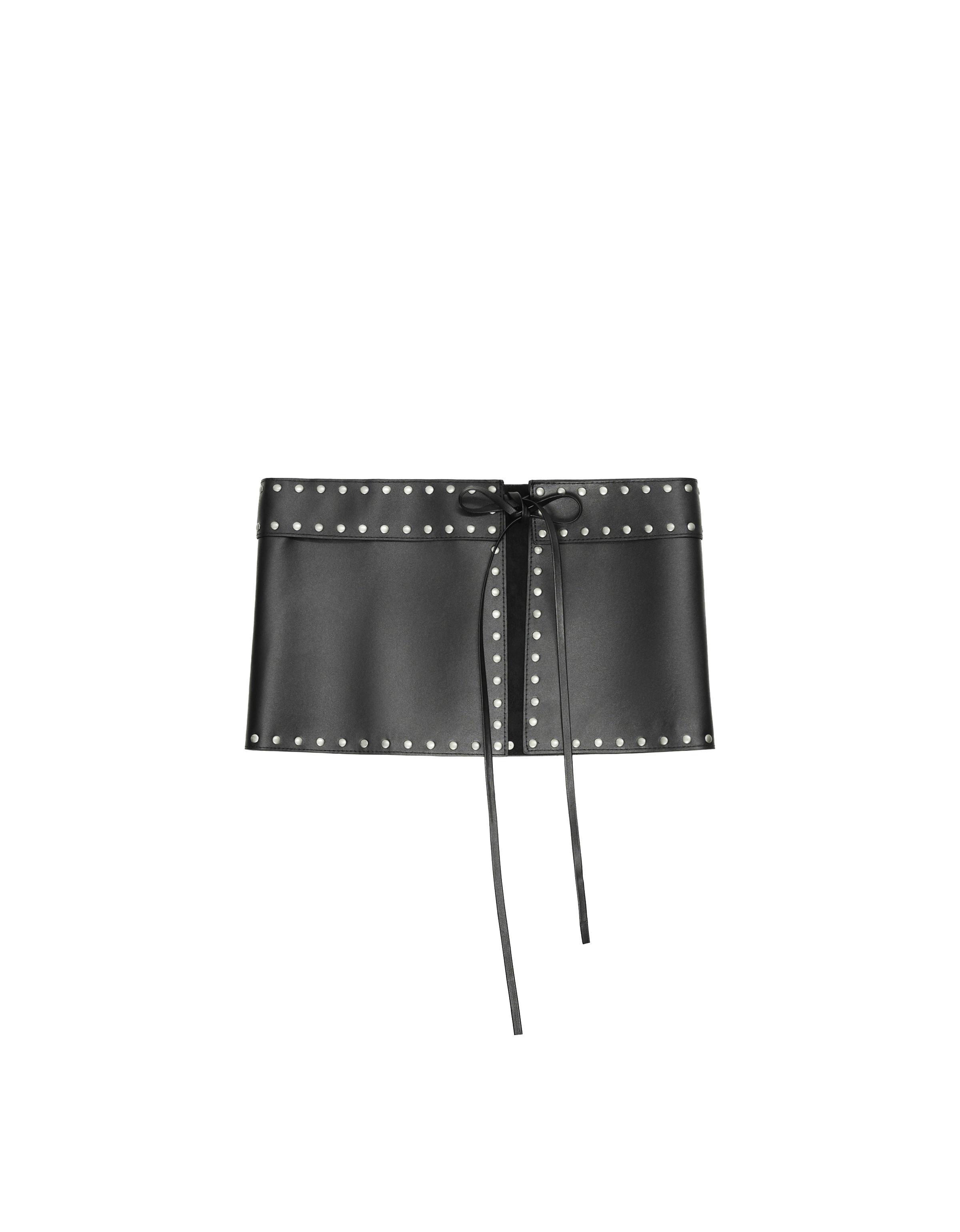 Studded clutch bag — Black