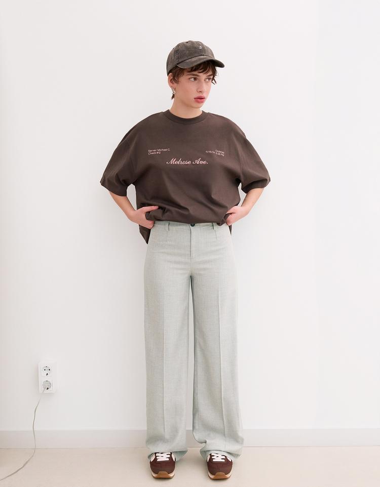 Wide-leg trousers