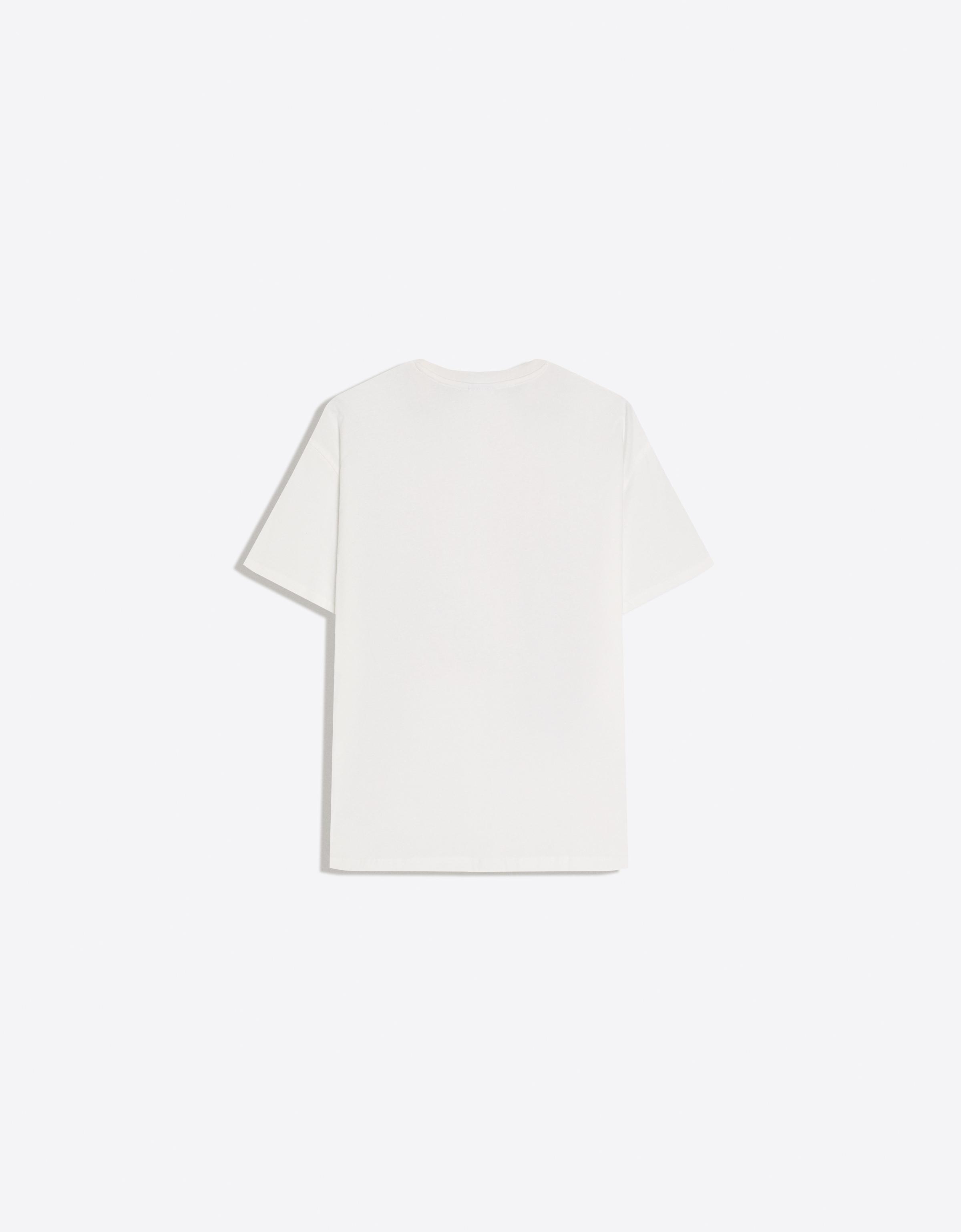 Jennie Ruby oversize short sleeve print T-shirt