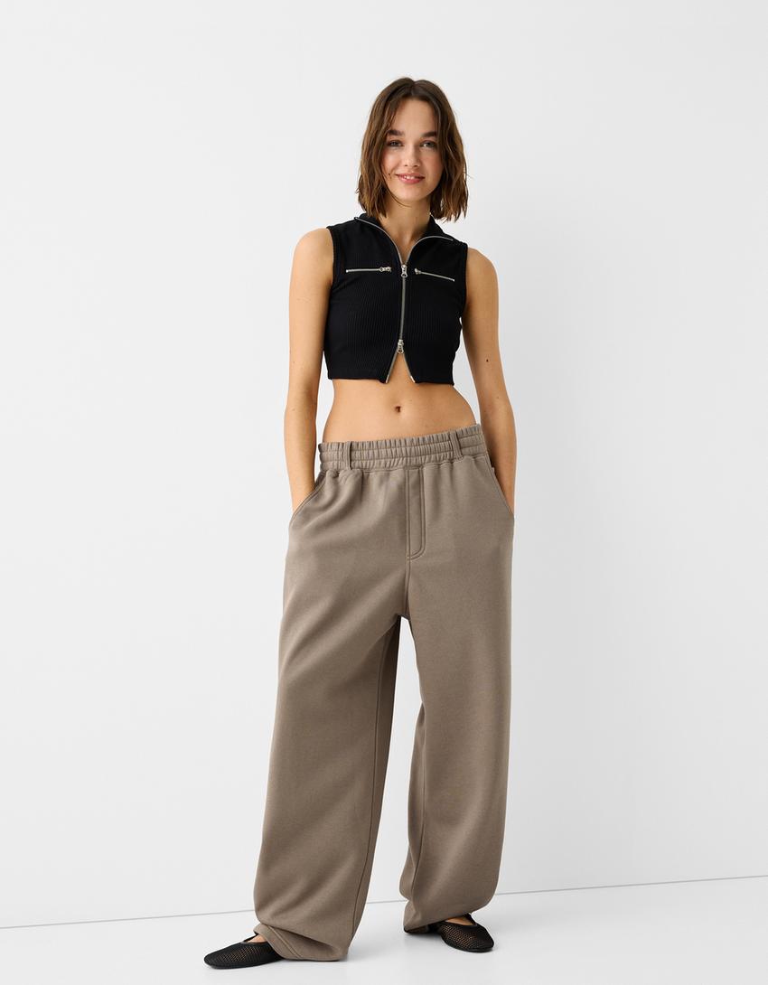 Calças skater-Caramelo-4