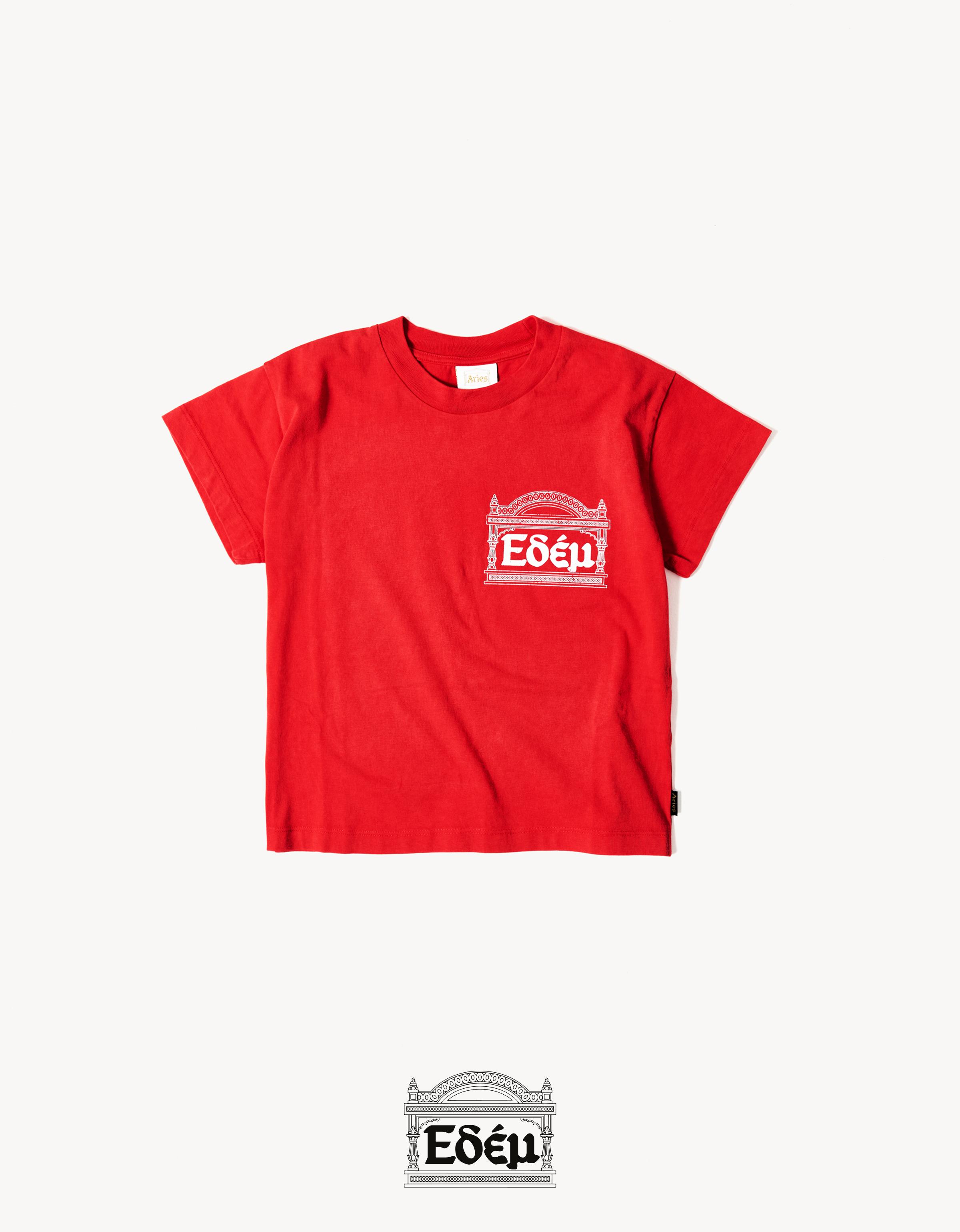 Regular fit T-shirt ARIES x BERSHKA — Red