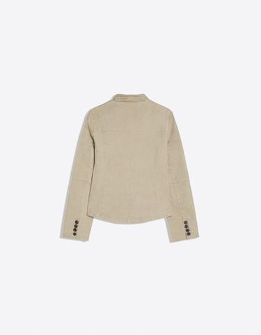 Düğmeli kruvaze blazer