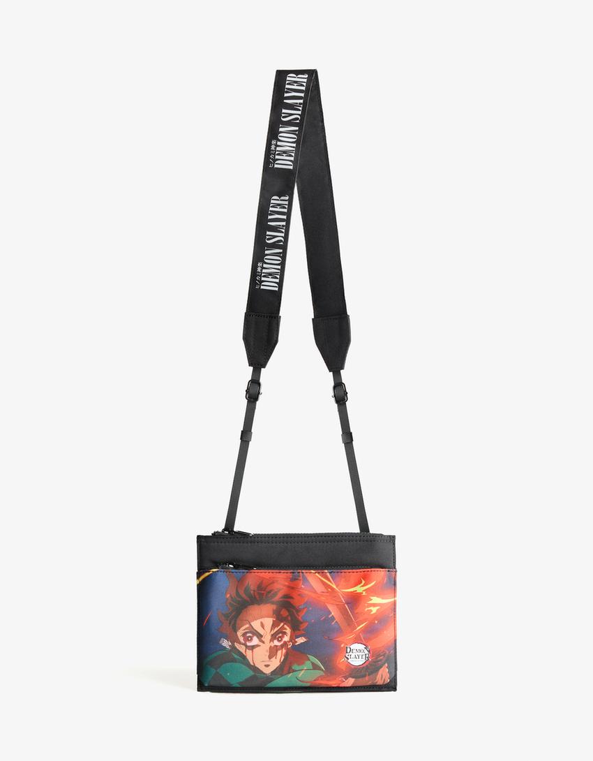 Crossbody kabelka Demon Slayer-Čierna-2