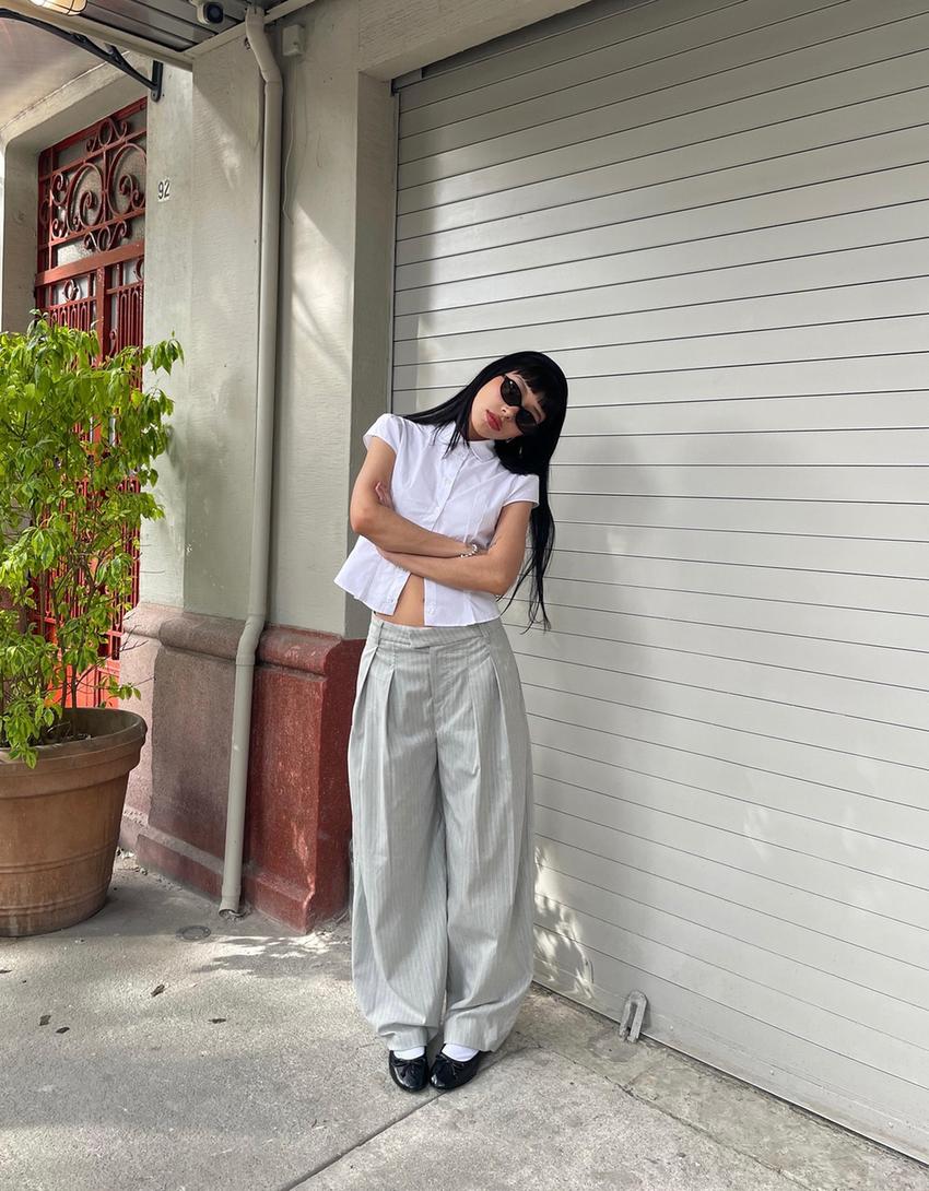 Bershka Shop Pantalon Chandal Bershka Mujer Pantalón Balloon