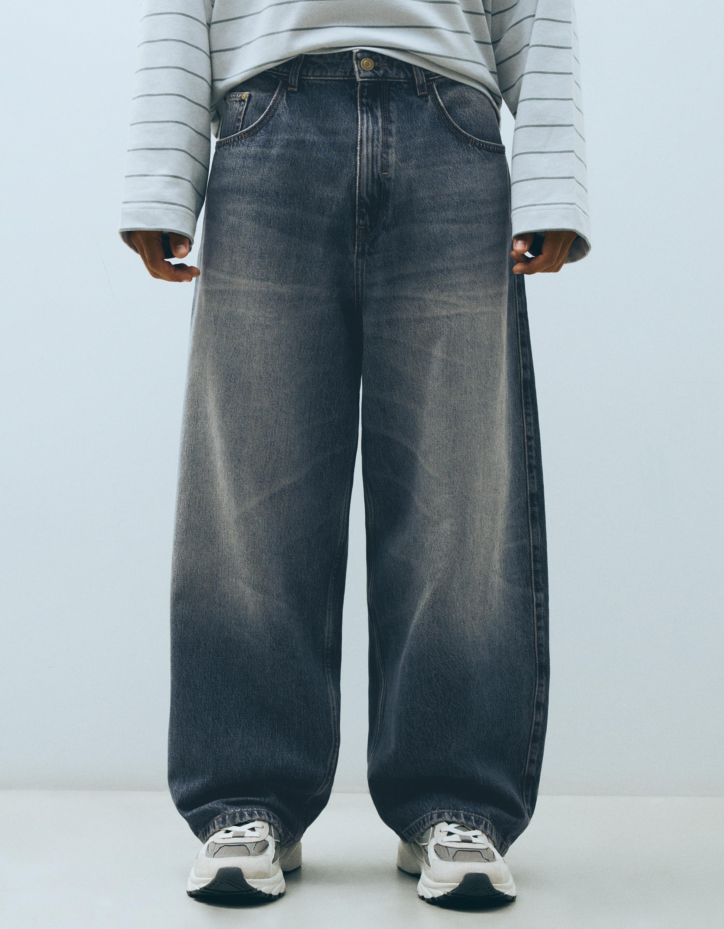 Super baggy jeans — Light blue