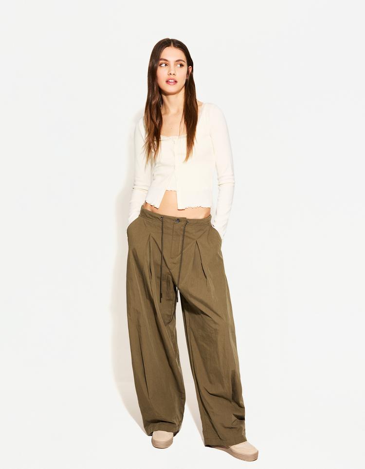 Cardigan and top set