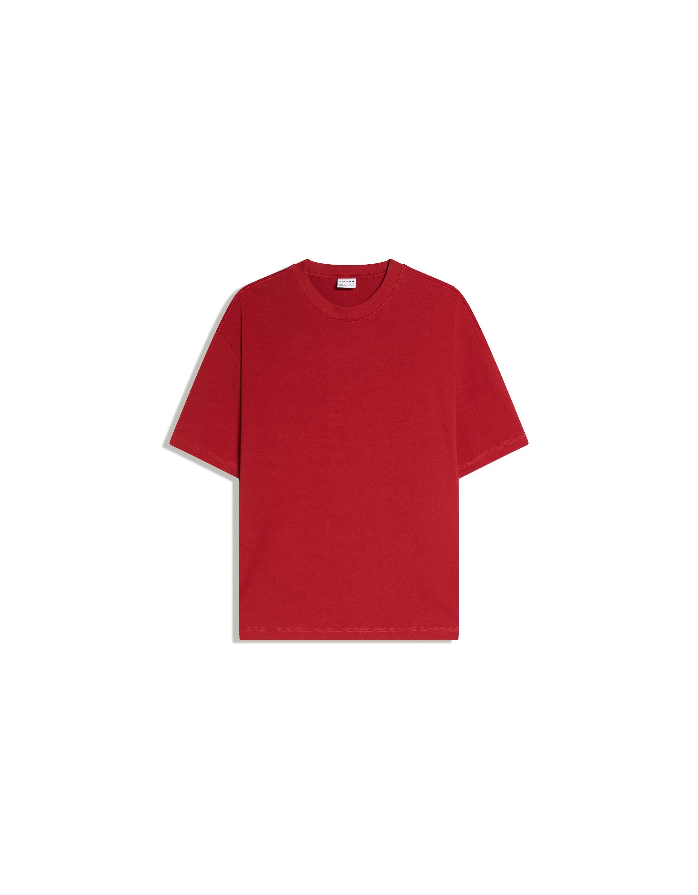 Kısa kollu boxy fit tişört - Görsel 107