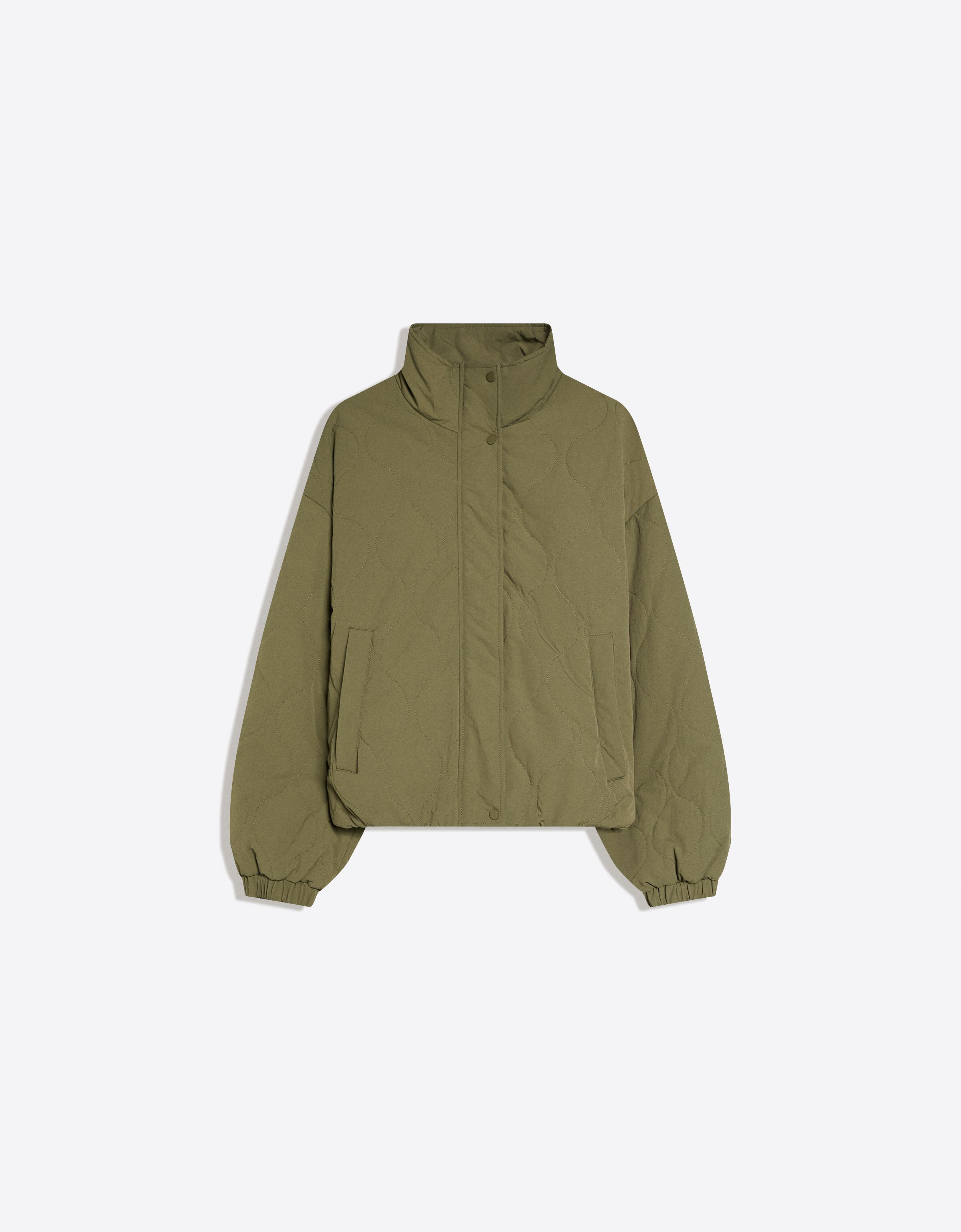 Padded jacket — Khaki