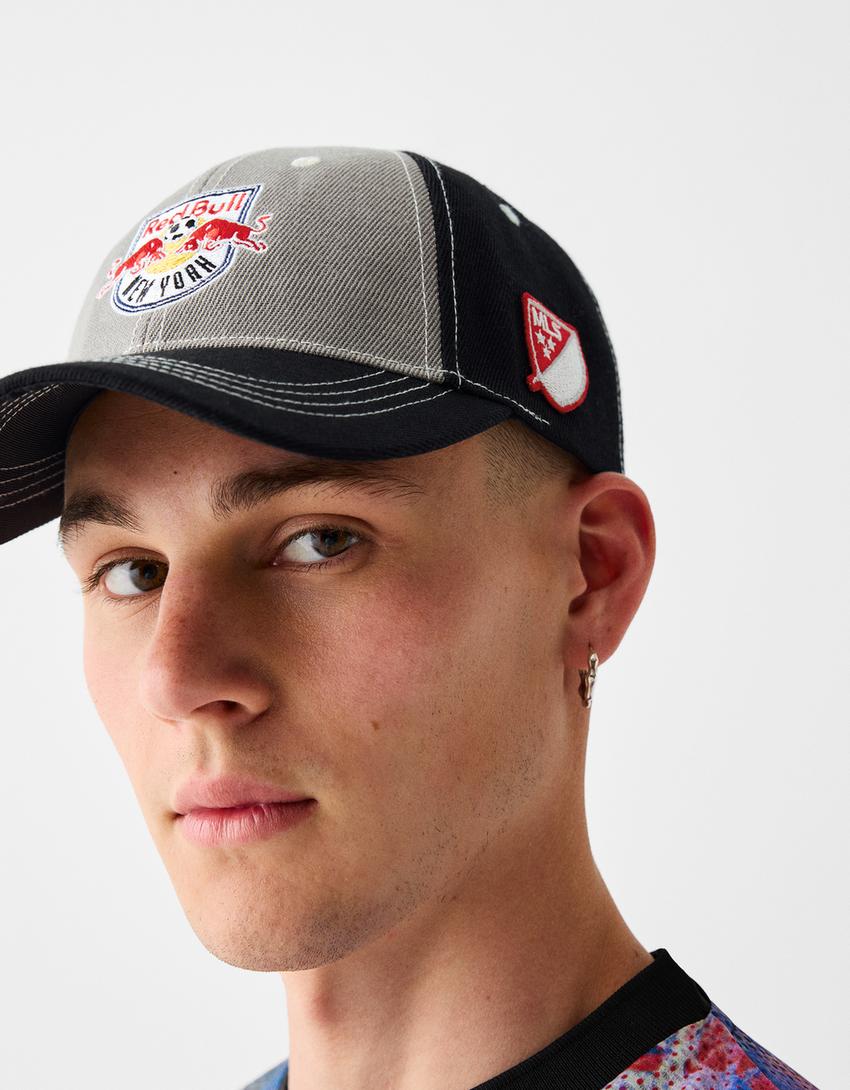 Casquette New York Red Bulls broderie-Noir-1