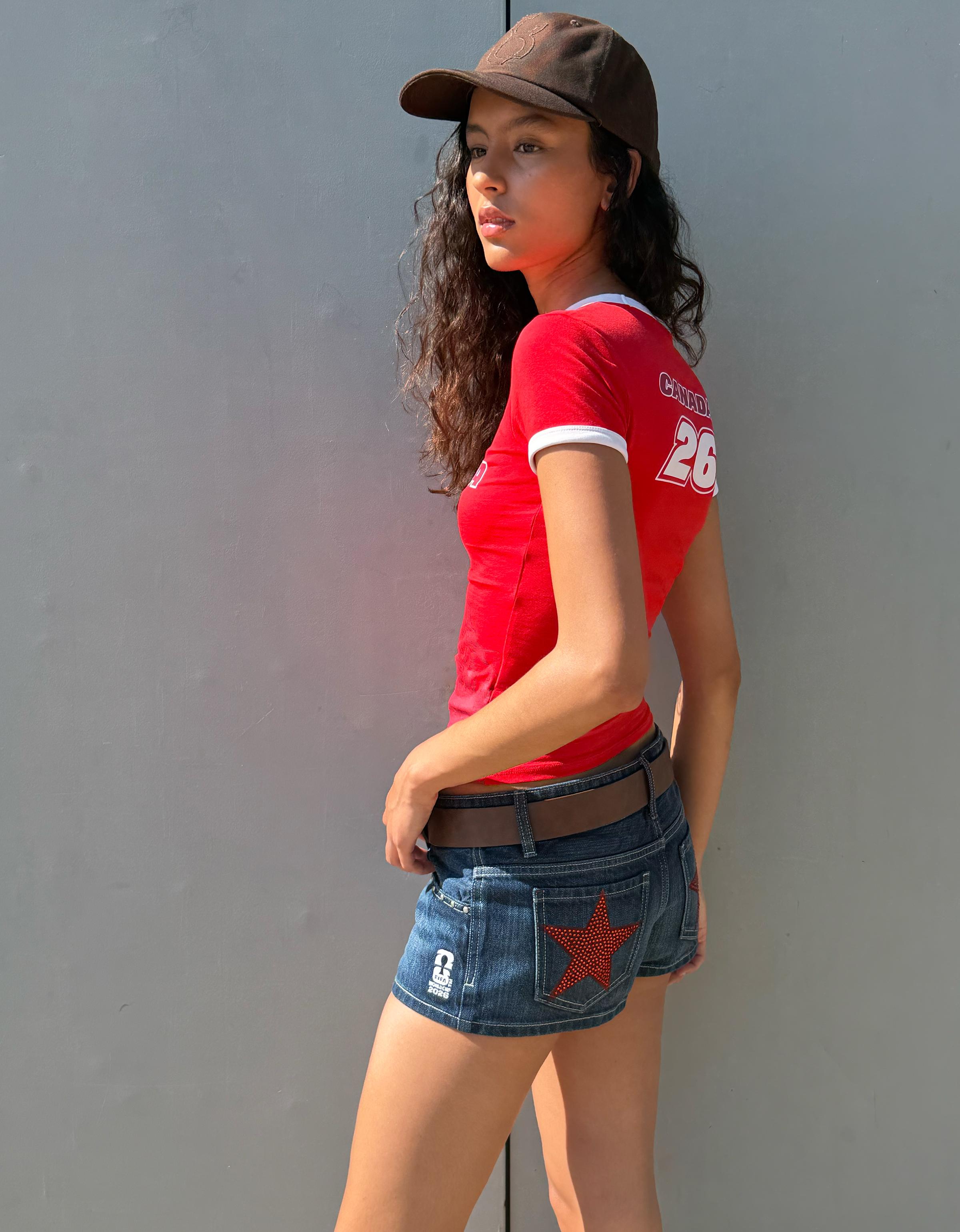 FIFA WORLD CUP™ denim shorts — Light blue