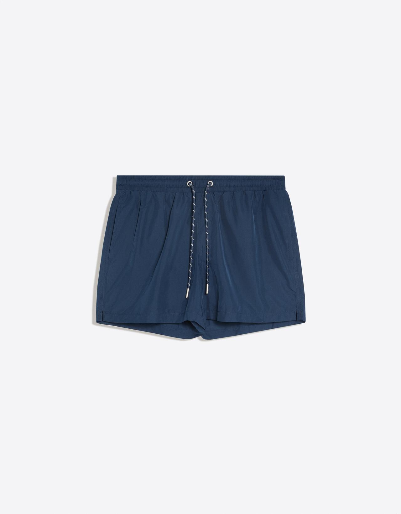 Basic regular fit swim shorts — Navy