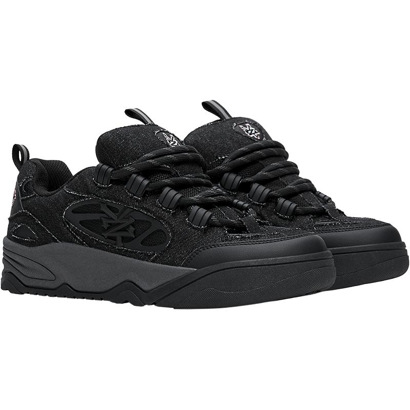 ZOO YORK skate trainers — BLACK