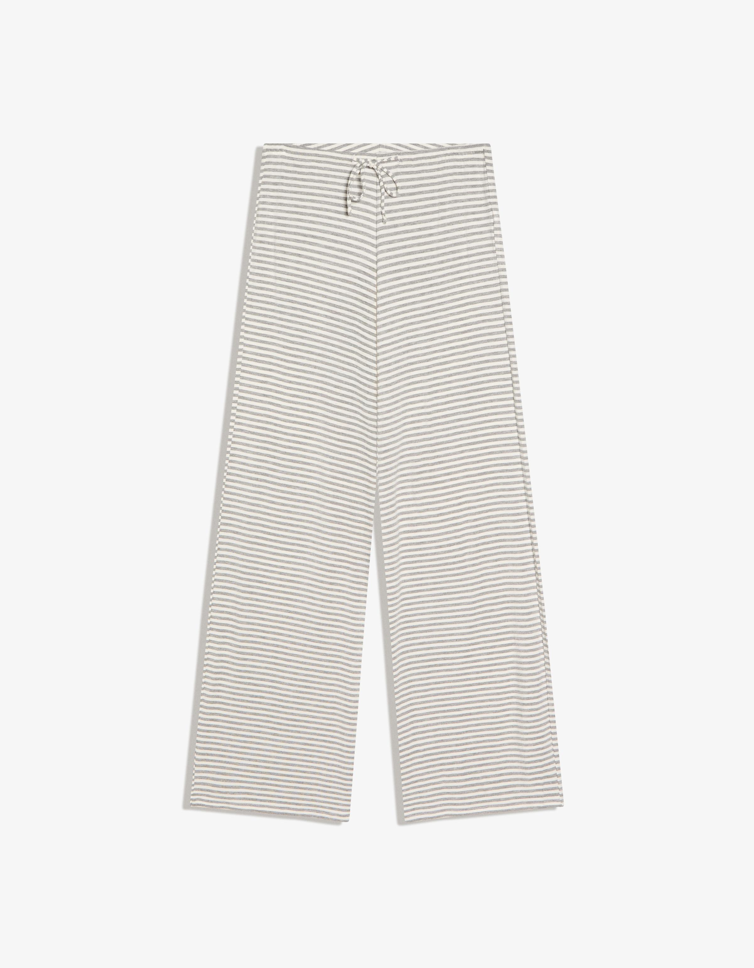 Bershka Gerade Geschnittene Hose Mit Print Damen Xl Grau