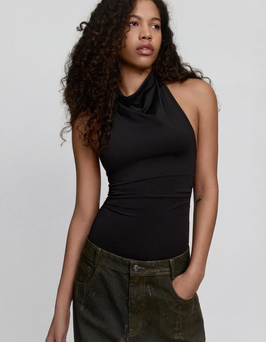 Body halter-Negro