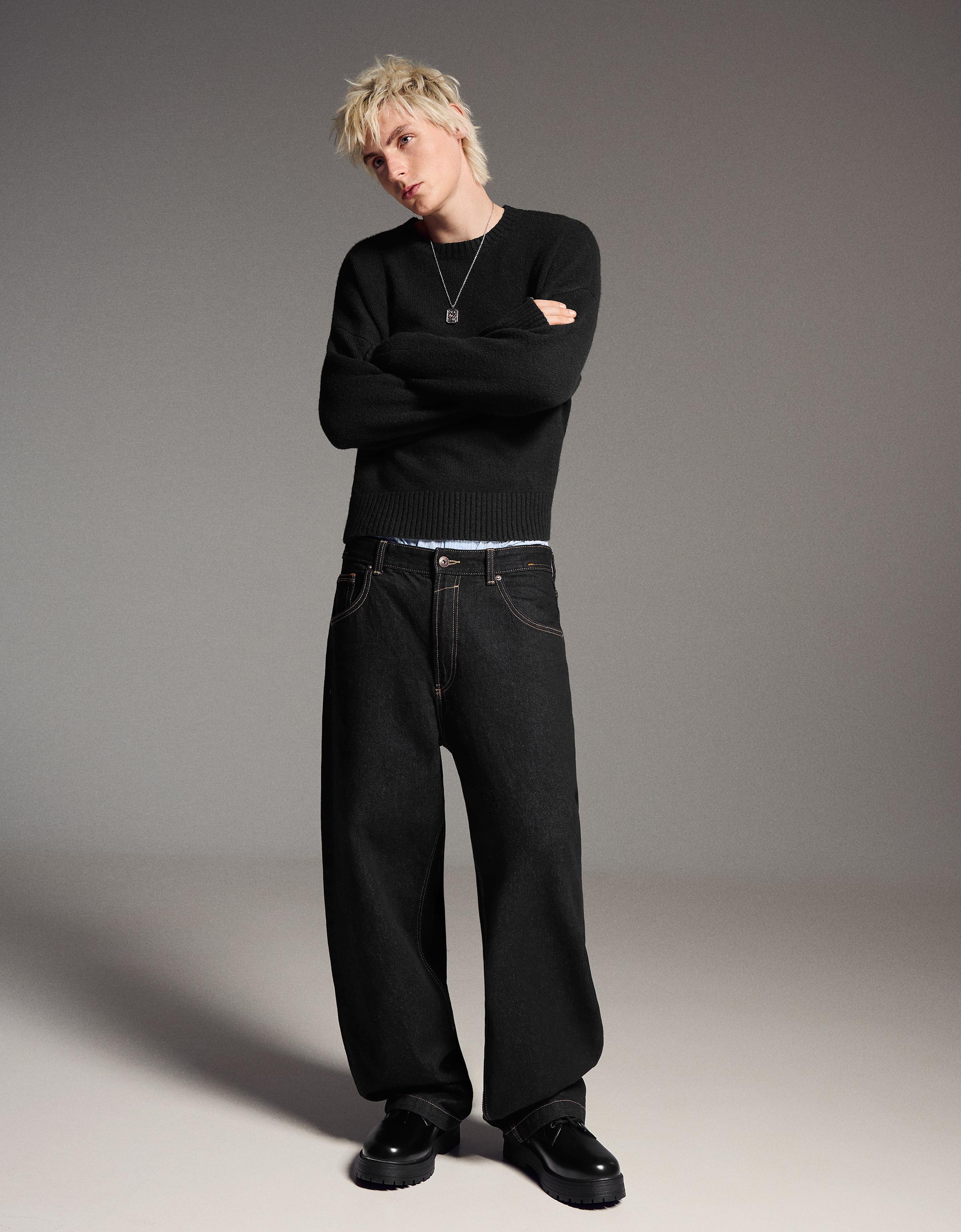 Bisiklet yaka kazak - Görsel 32