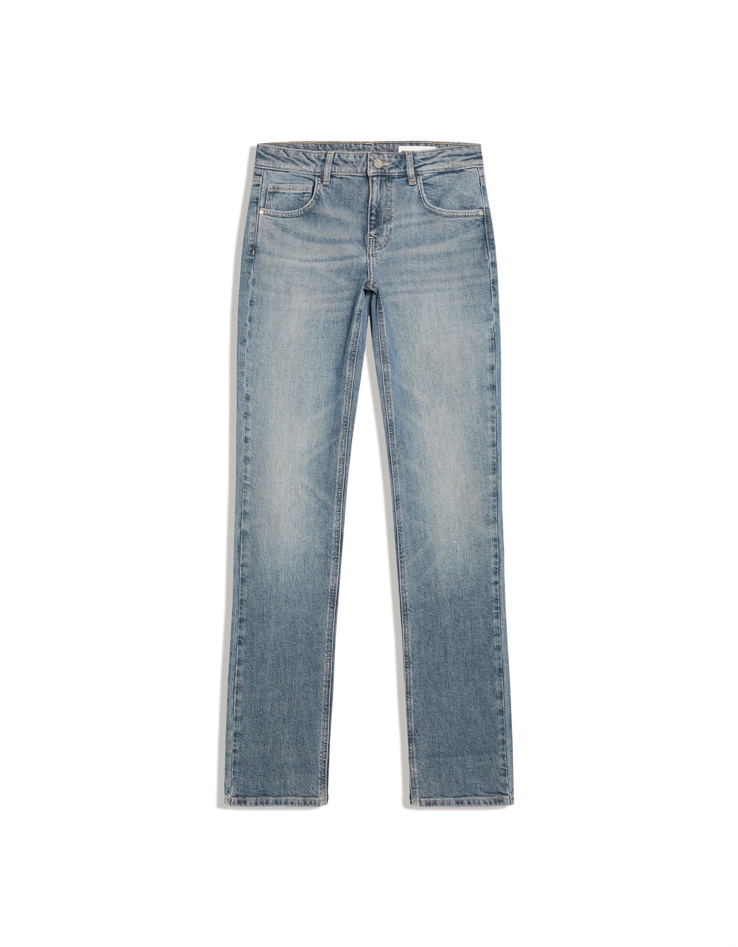 Low-rise slim fit jeans — Light blue