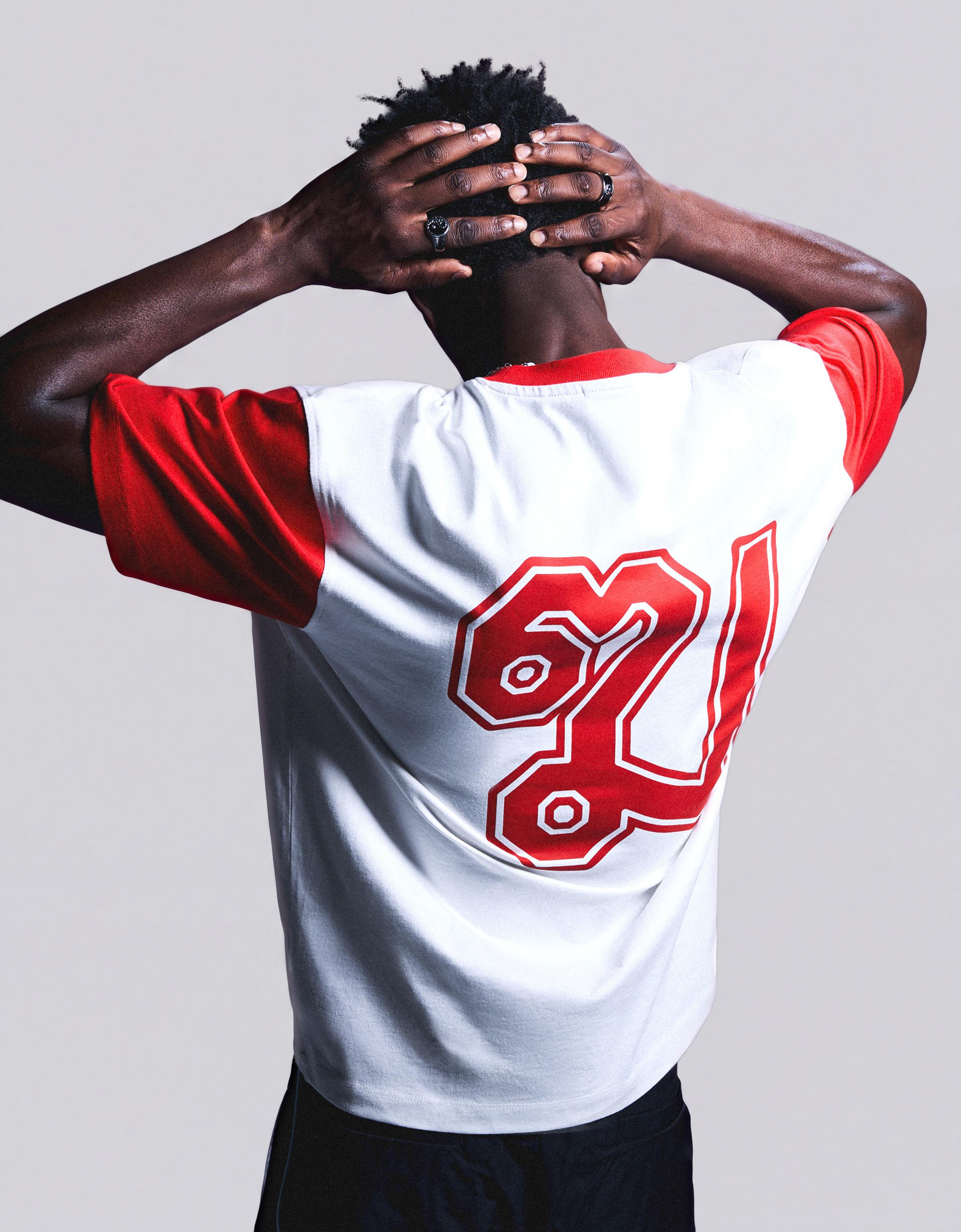 NTS X THAIBOY DIGITAL print short sleeve T-shirt — White