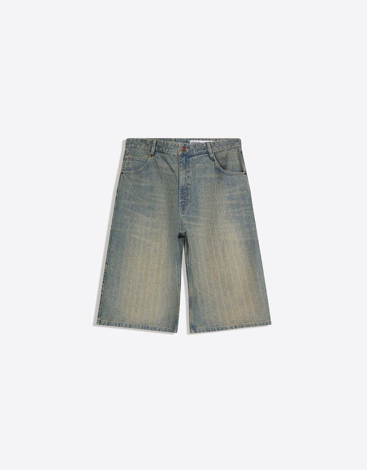 BERMUDE DENIM SUPER BAGGY