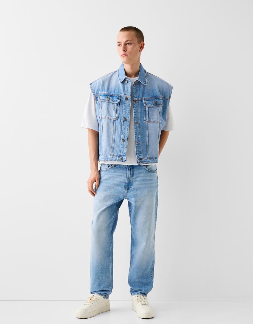 جاكيت فيست دنيم-أزرق فاتح-3