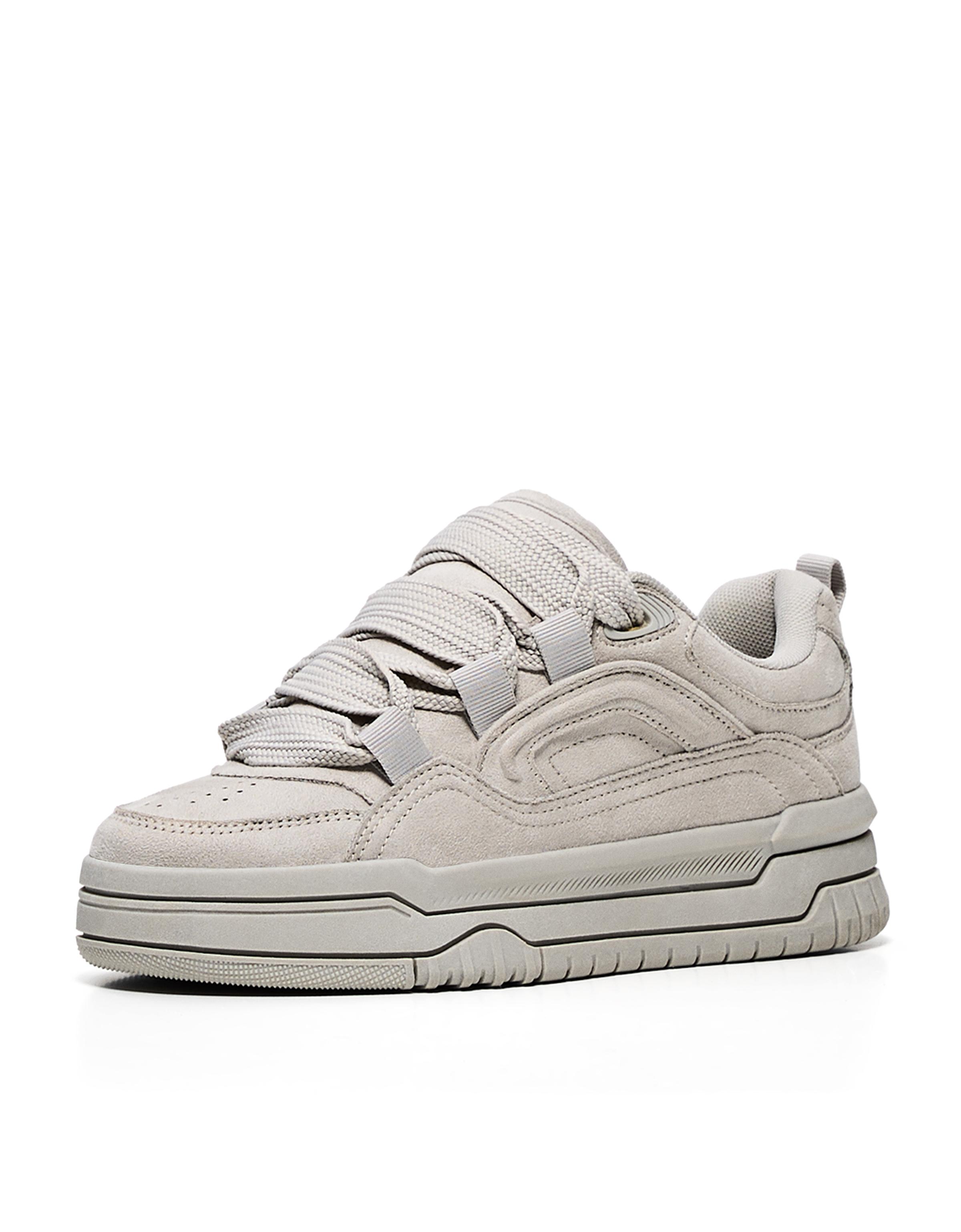 Chunky skate trainers — Grey