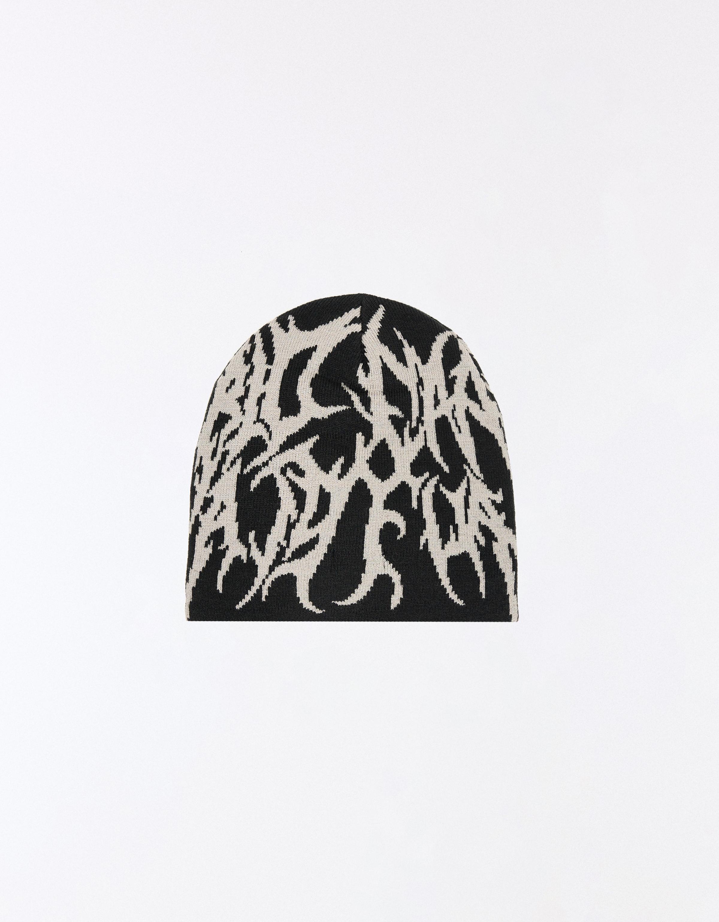Knitted beanie — Black