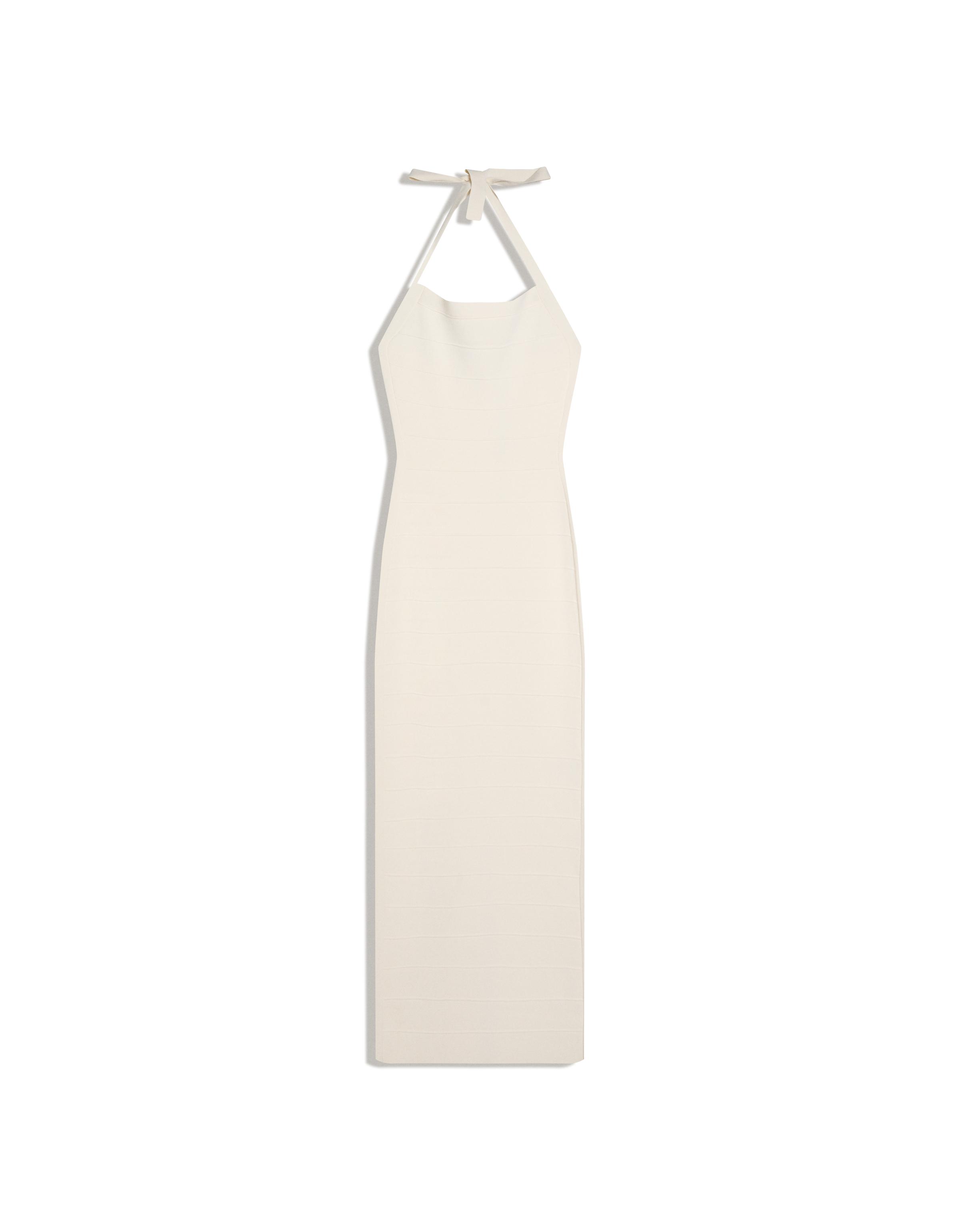 Bershka Halter yaka midi elbise