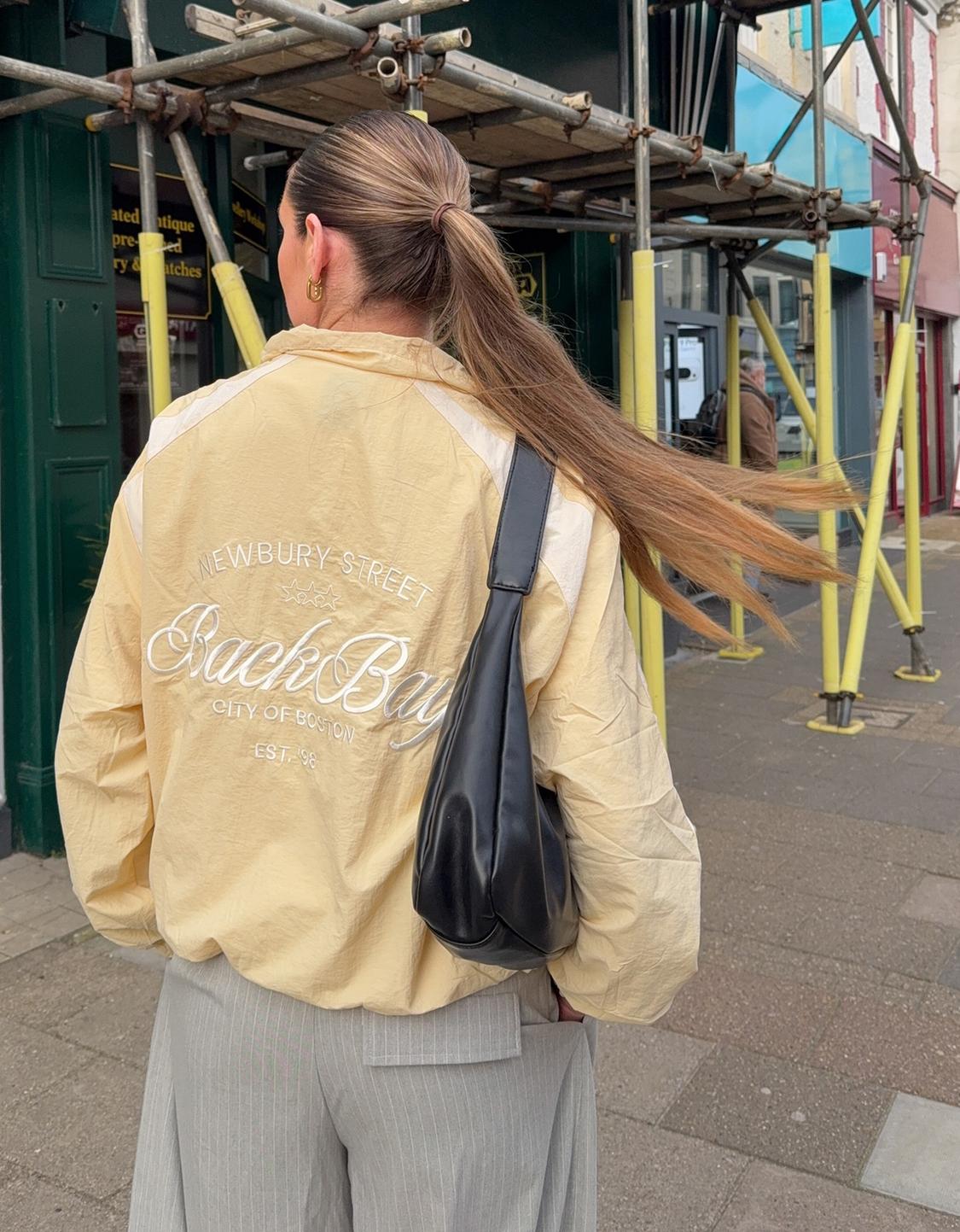 Printed technical jacket