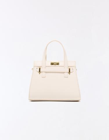 Textured minaudière — Off white 3