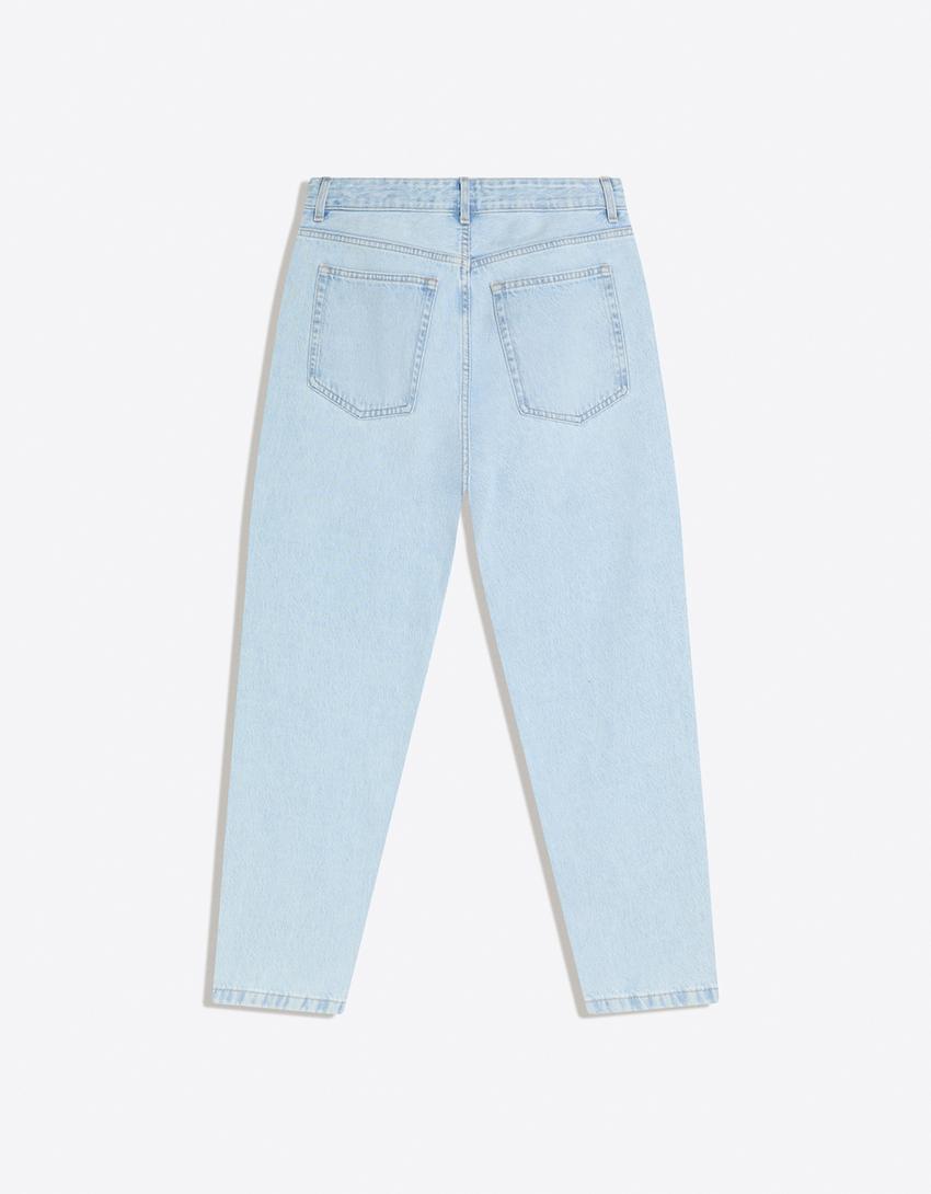 Jeans loose-Azul claro