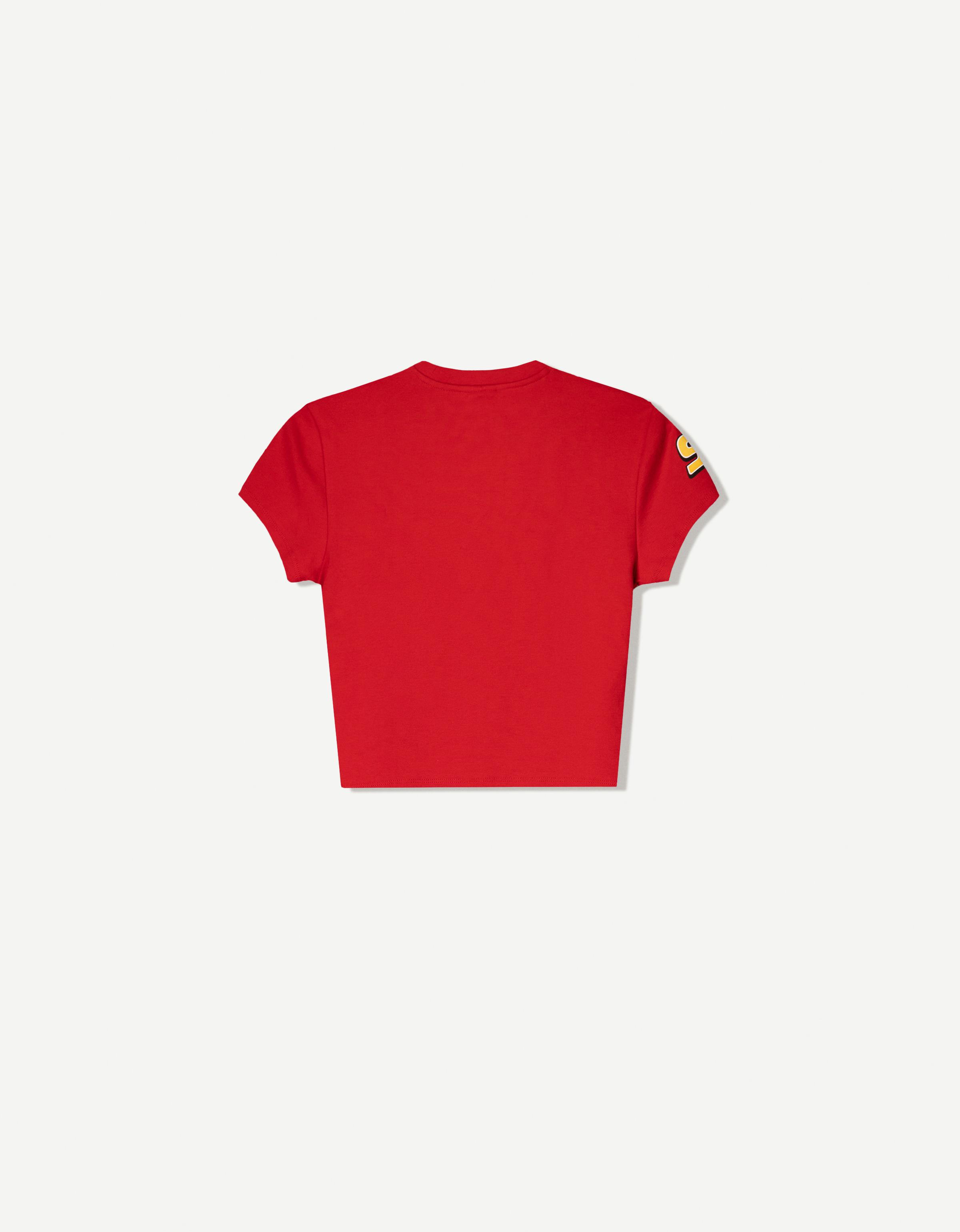★alexander mcqueen★ Red Graffiti Point Short Sleeve T-Shir MUSINSA | ALEXANDER McQUEEN Red Graffiti Point Short Sleeve