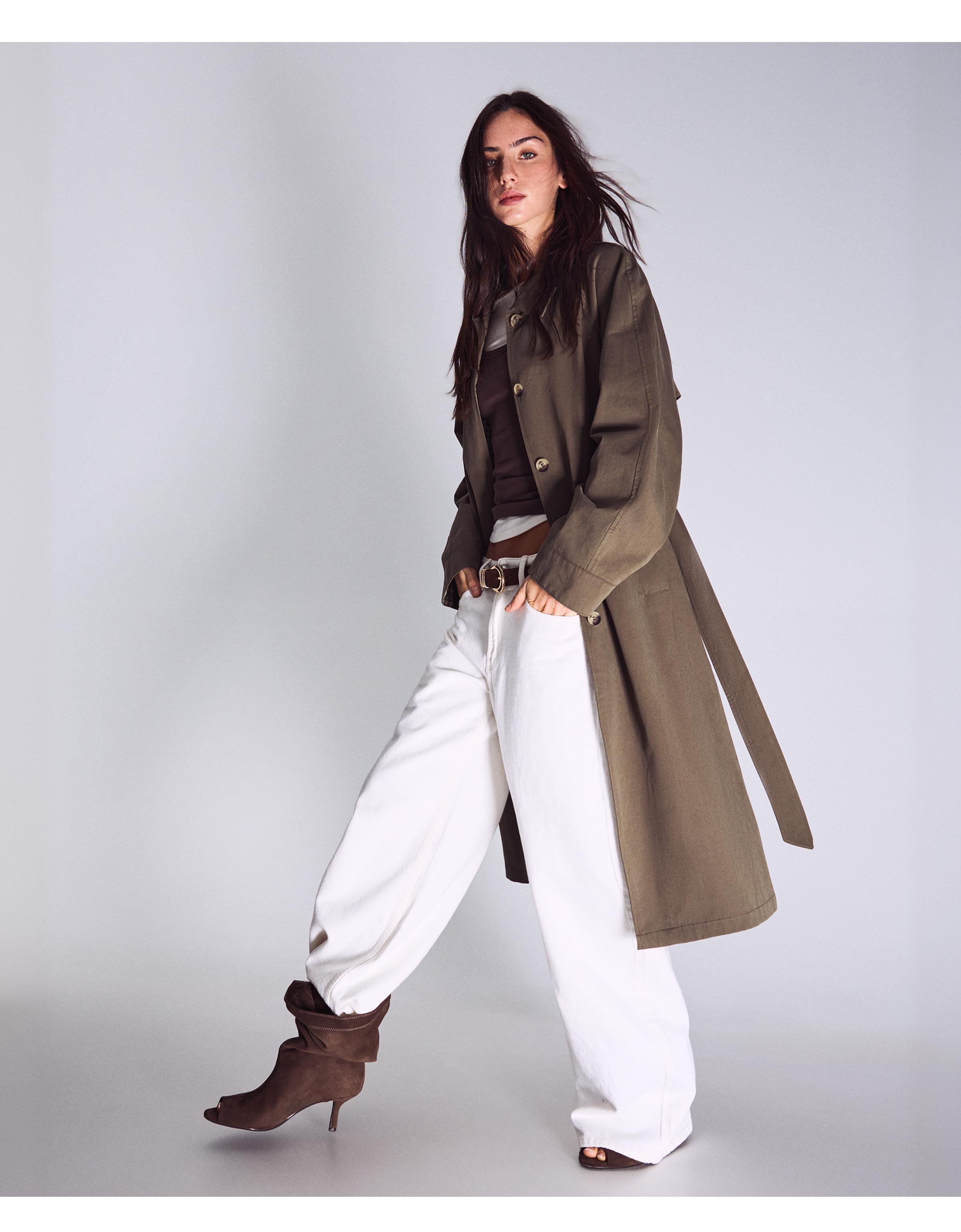 Long trench coat